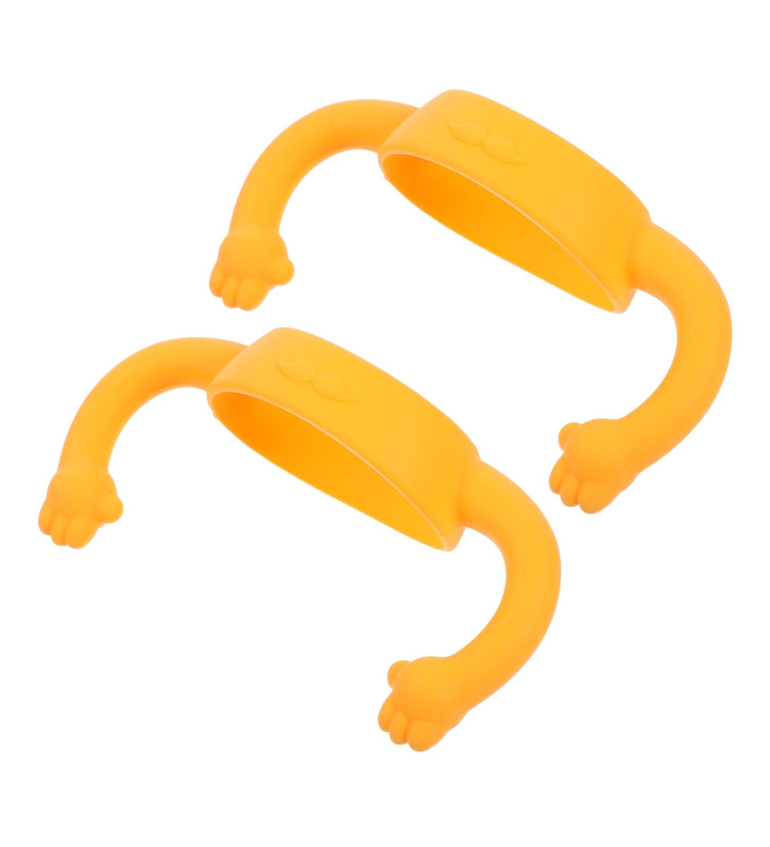 Abaodam 2 Pcs Bottle Handle Milk Bottle Holder Feeding Bottles Handle Feeding Bottles Holder Bottle Holder Silica Accessories - Buy Online on GoSupps.com