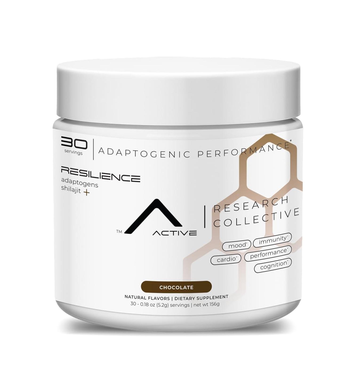 ARC Resilience Mushroom Powder Boost Focus Energy & Immunity Naturally with Lion s Mane Cordyceps & Reishi Supports Mental Clarity Peak Performance & Stress Rich Chocolate Flavor 30 Servings - Buy Online on GoSupps.com