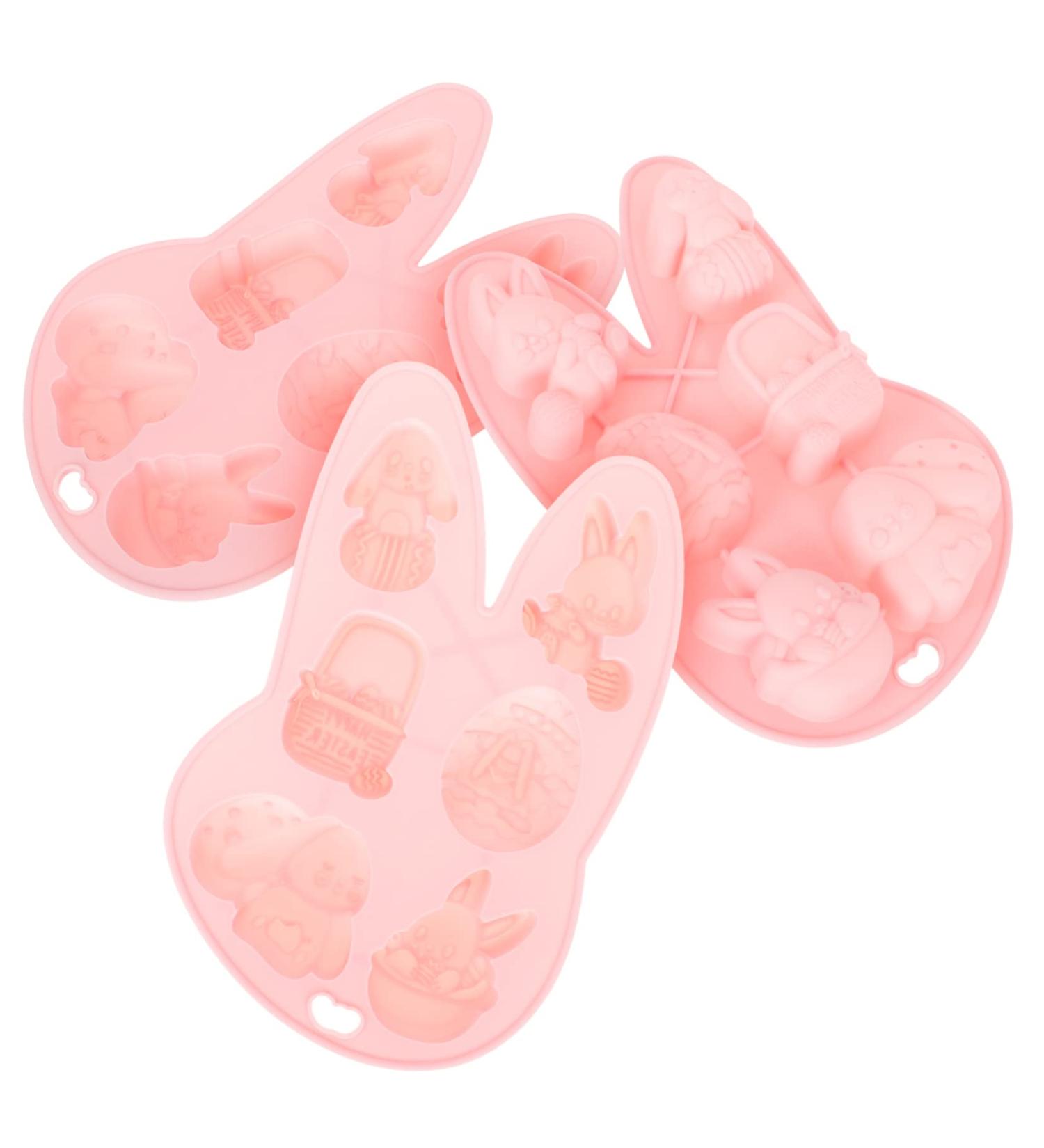 Zerodeko 3pcs Rabbit Mold Ice Cube Molds Rabbit Cookie Molds Easter Candle Molds Ice Cube Trays De para Gelatinas Cookie Molds for Baking Easter Cookie Molds Silica Gel Candy Silicone Mold - Buy Online on GoSupps.com