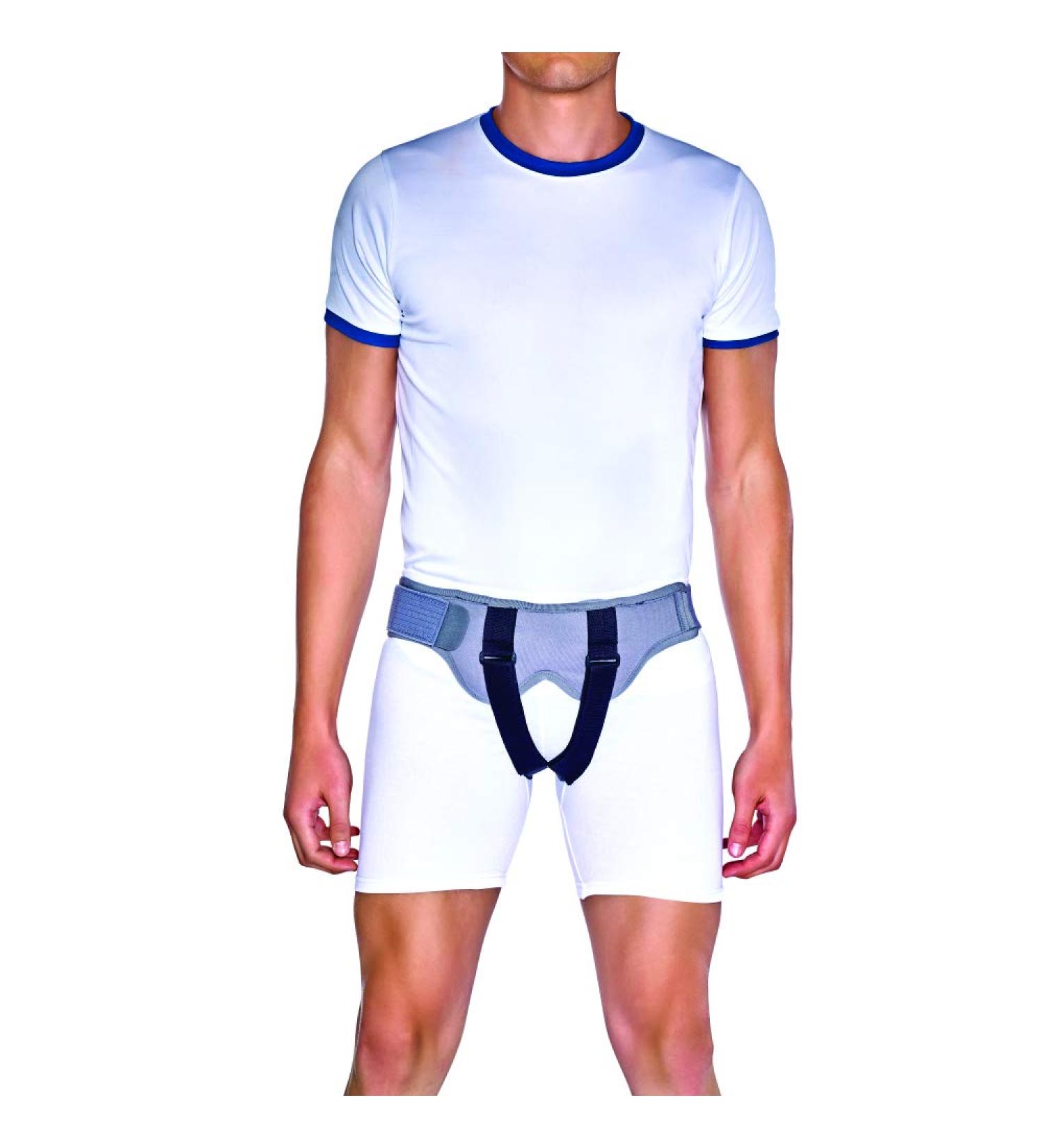 Vissco Male Inguinal Hernia Belt Double Pad - Large (100-110 cm) | Comfort & Support for Hernia Relief - Buy Online on GoSupps.com