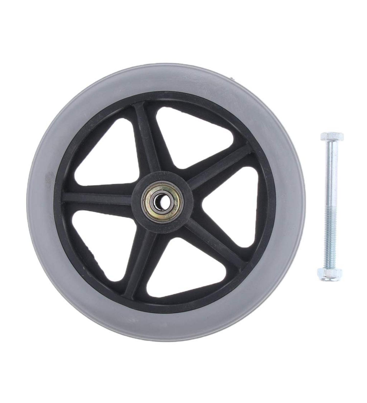 UGPLM Durable Strong Alloy Front Castor Wheels Replacement Part Tool 5/16 inch Bearing 6 inch 7 inch 8 inch Diameter Gray 6 inch - Buy Online on GoSupps.com