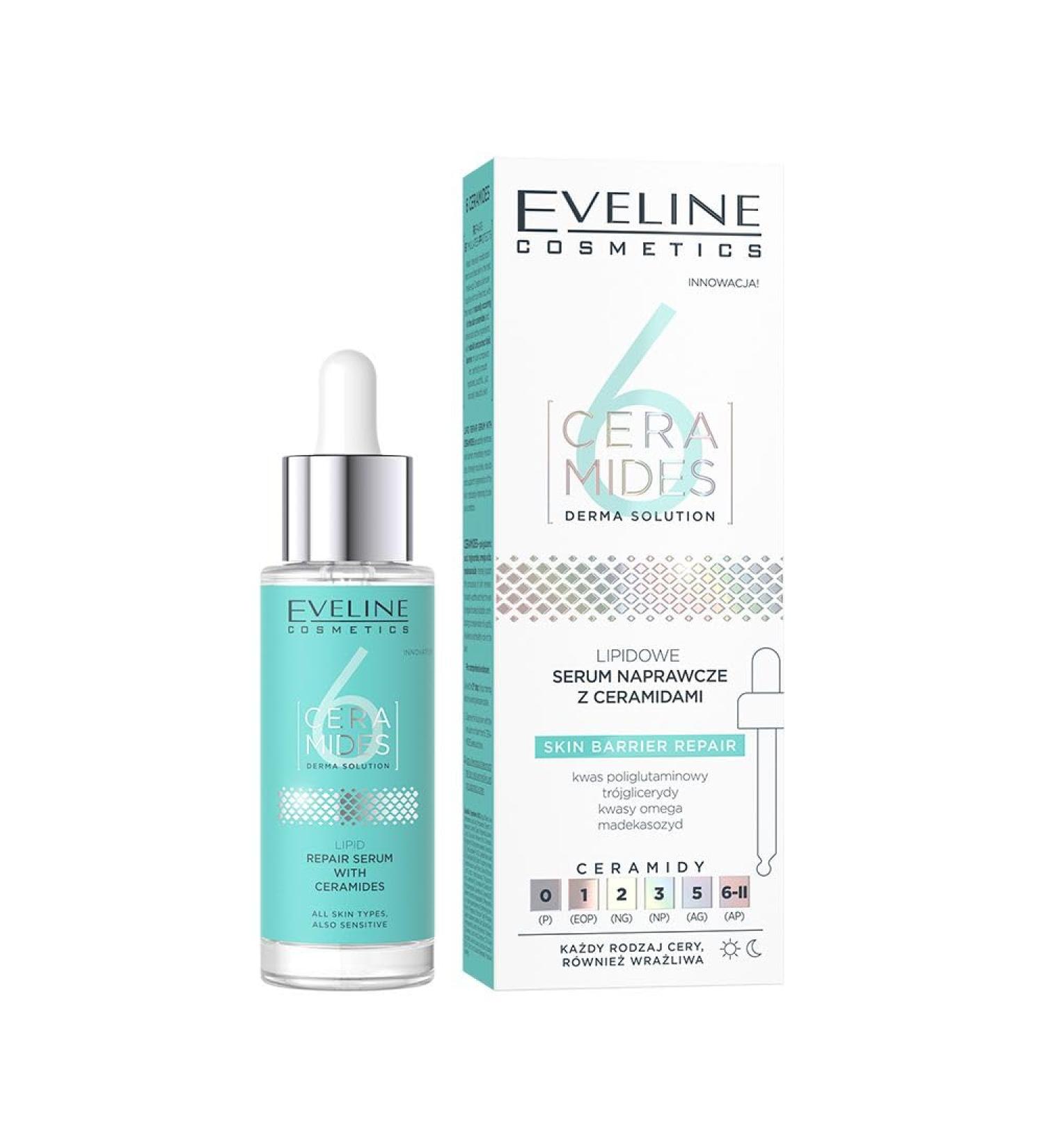 Eveline Cosmetics Lipid repair serum with ceramides deep care and moisture for all skin types