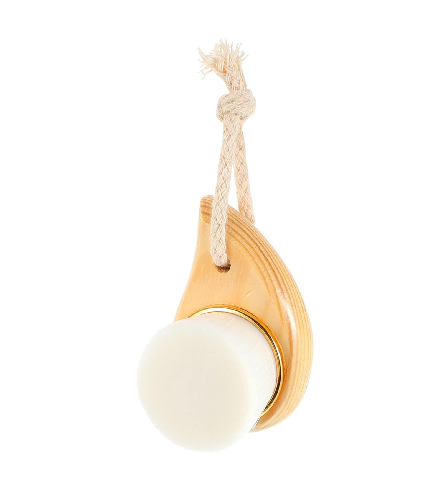 Premium Wooden Face Brush & Massager - Deep Cleansing Scrubber for Makeup Removal & Pore Care | International Shipping Available - Buy Online on GoSupps.com