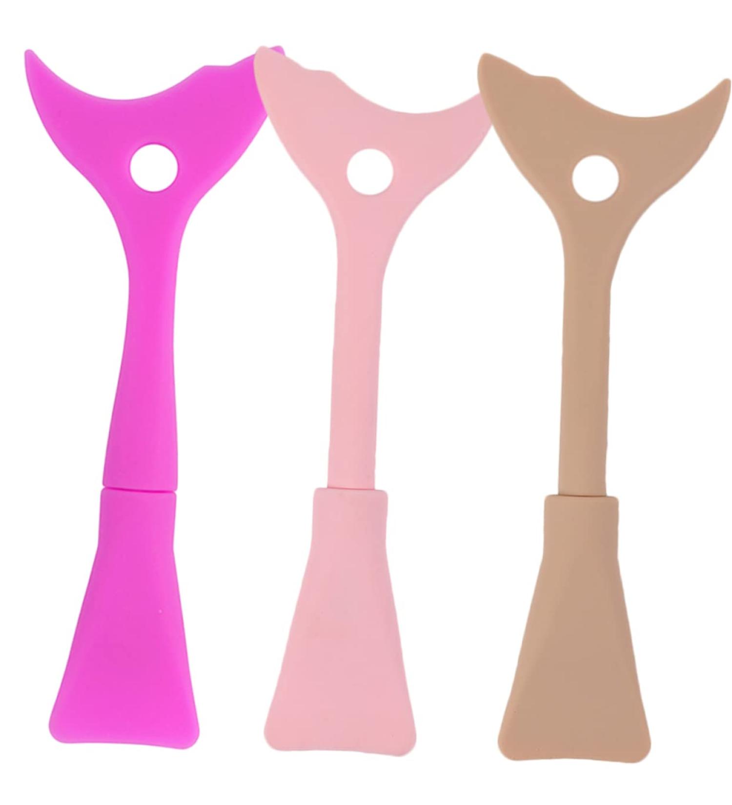 SOESFOUFU 3pcs eyeliner eyeshadow baffle makeup tools lashes shield silicone eyeliner shield cosmetic Miss - Buy Online on GoSupps.com