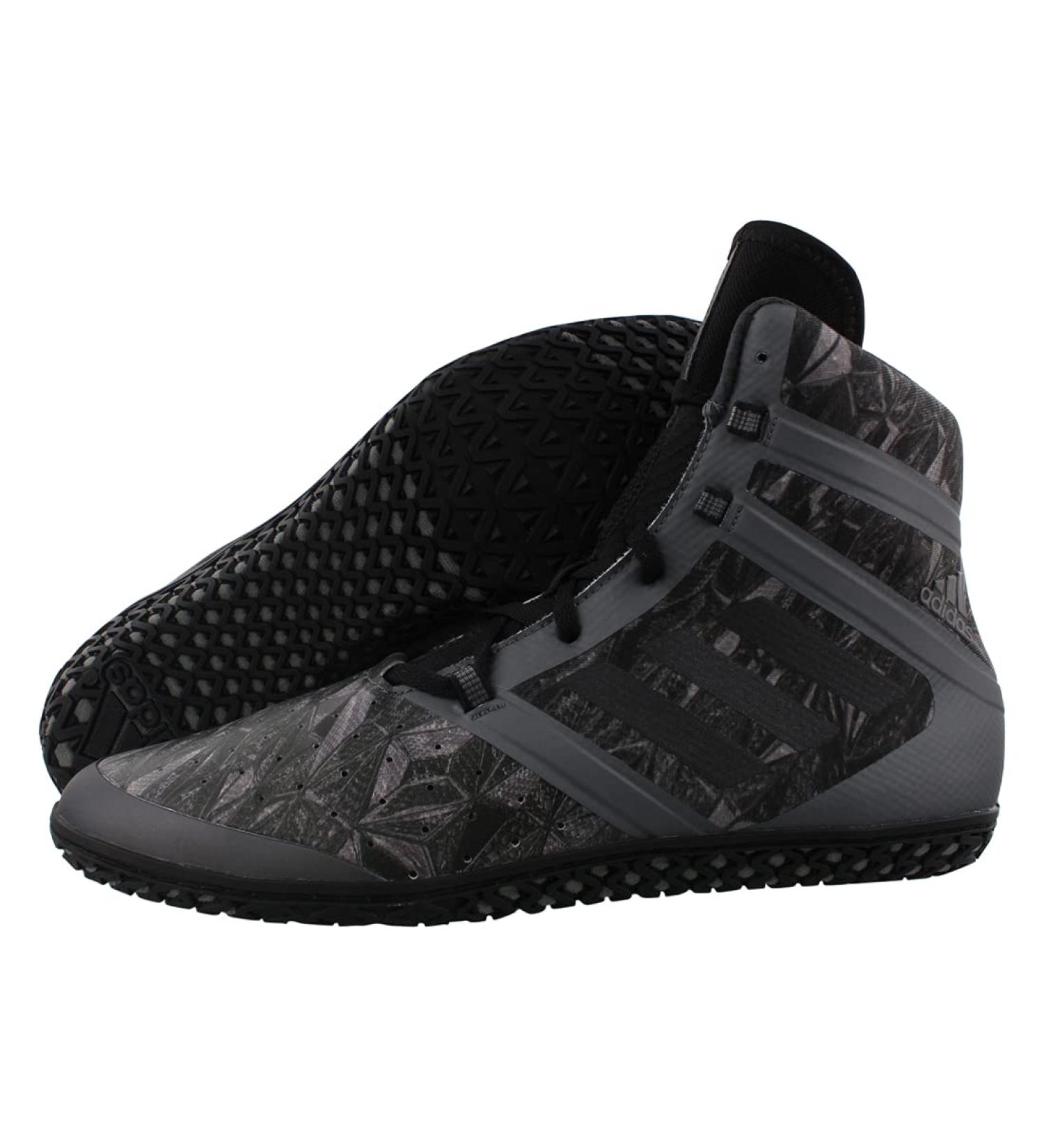 adidas Impact Wrestling Shoes AC7491 - Red/Charcoal/Black (Size 8.5) - Buy Online on GoSupps.com