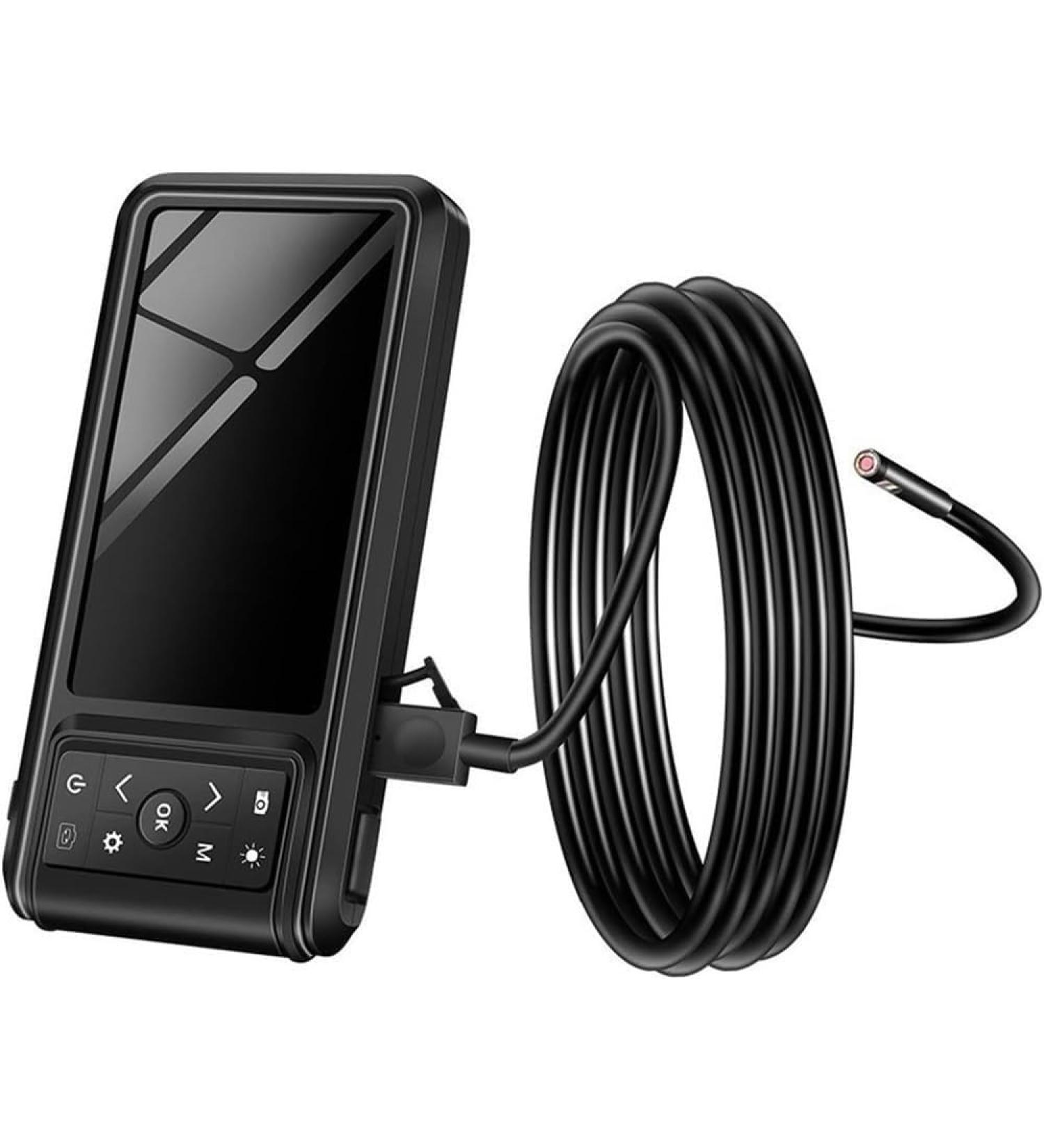 Datianu Ear Wax Removal - 4.5-inch Large-Screen HD Otoscope Ultra Clear View Ear Camera with Wax Remover 3.9mm Ear Endoscope with LED Lights with 32GTF Card - Buy Online on GoSupps.com