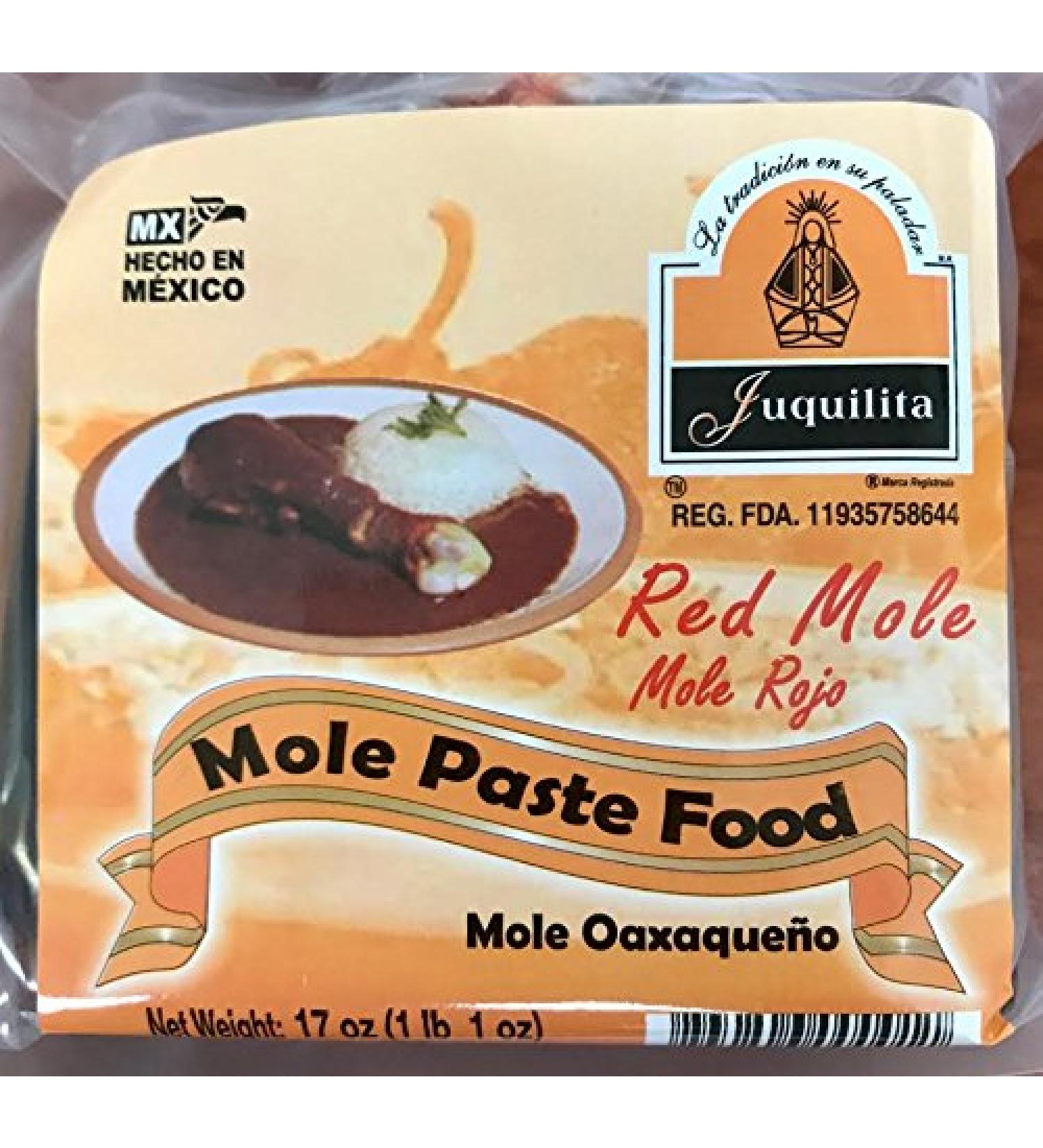 Juquilita Red Mole - Mole Rojo Oaxaqueno - 17 oz