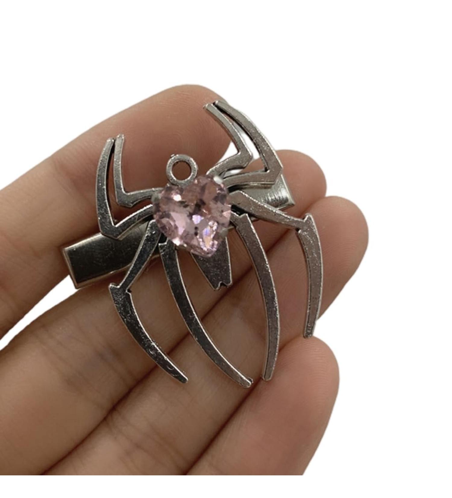 hgnxa Spiders Hair Clip for Teens Girl Cool Hairpins Side Clip Hair Barrettes for Women Side Bangs Hair Decor - Buy Online on GoSupps.com