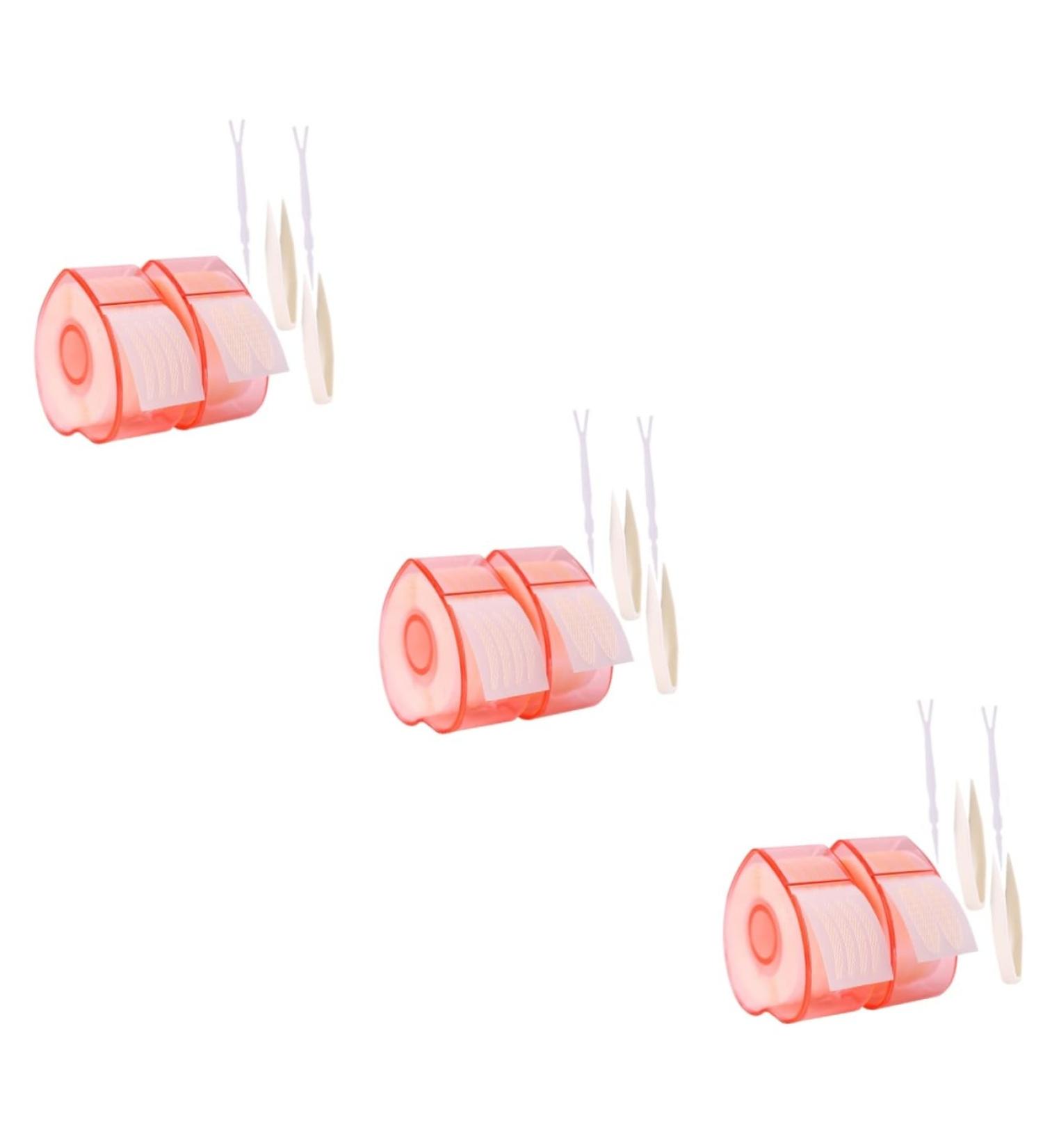 Beavorty 6 Rolls Lace Double Eyelid Sticker Stickers Invisible Fiber Eyelid Strips Women Eyelid Sticker Eyes - Buy Online on GoSupps.com