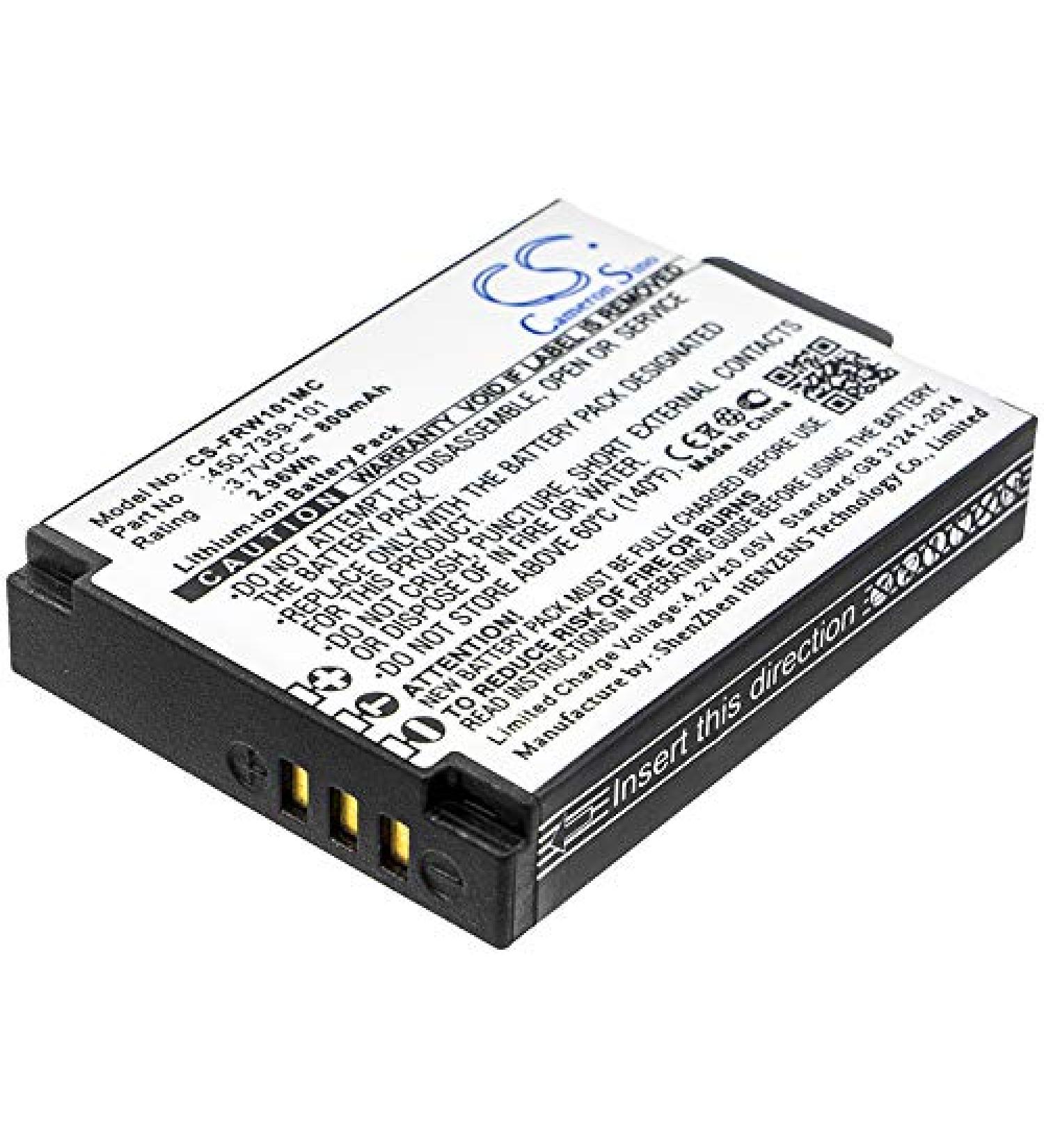 Buy 450-7359-101 800mAh Battery for FR Wearable ITM-01 Pendant Microphone | Juno ISM-01 3.7V - Fast International Shipping - Buy Online on GoSupps.com