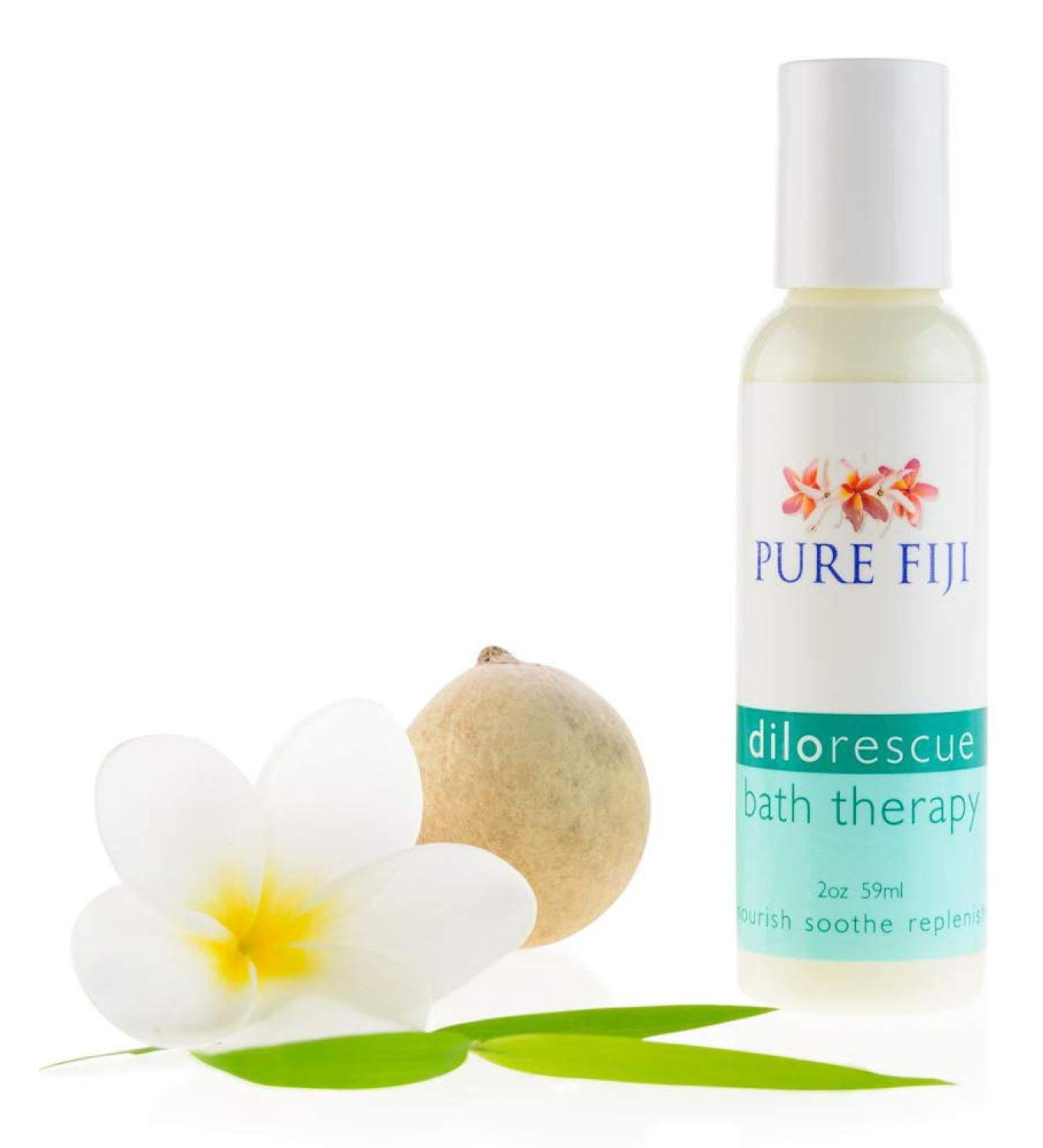Pure Fiji Dilo Rescue Bath Therapy 2 oz - Organic Oil Soothing Soak - Buy Online on GoSupps.com