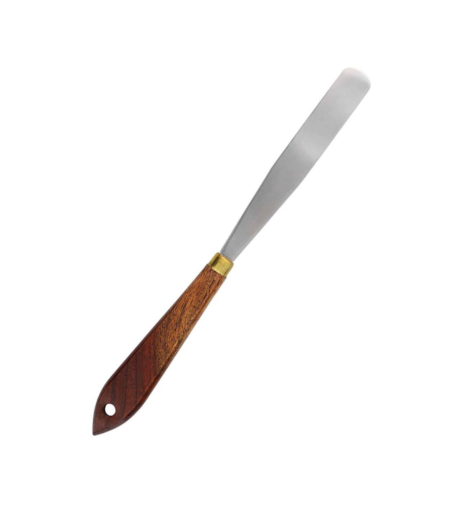 Kosmetex Narrow Wax Spatula 15mm - Metal 22cm for Wax Depilation | High-Quality Hair Removal Tool - Buy Online on GoSupps.com