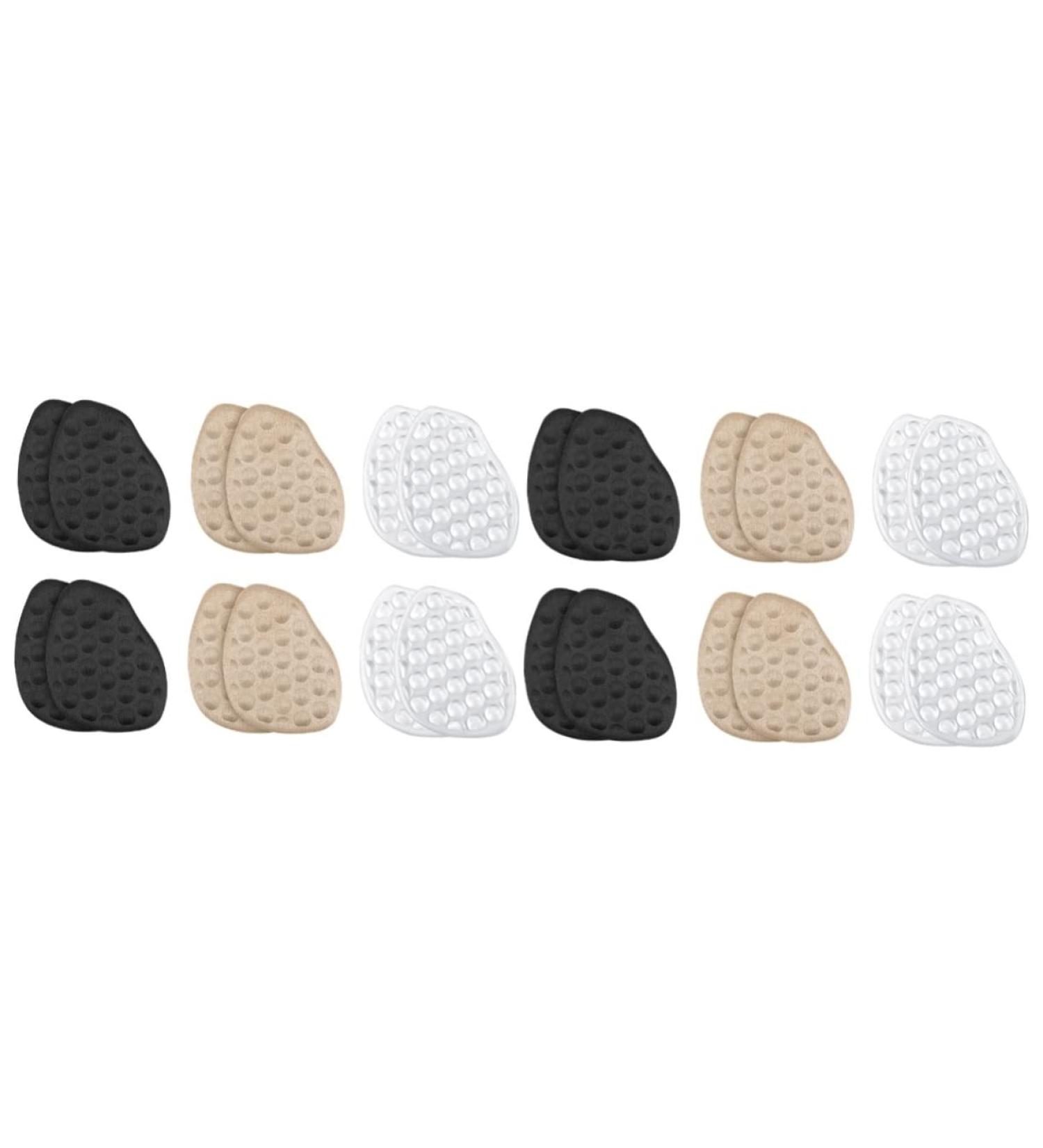 Shop Healvian 12 Pairs High Heels Forefoot Pads - Comfortable Gel Cushion Insoles for Kitten Heels & Leather Shoes - Buy Online on GoSupps.com