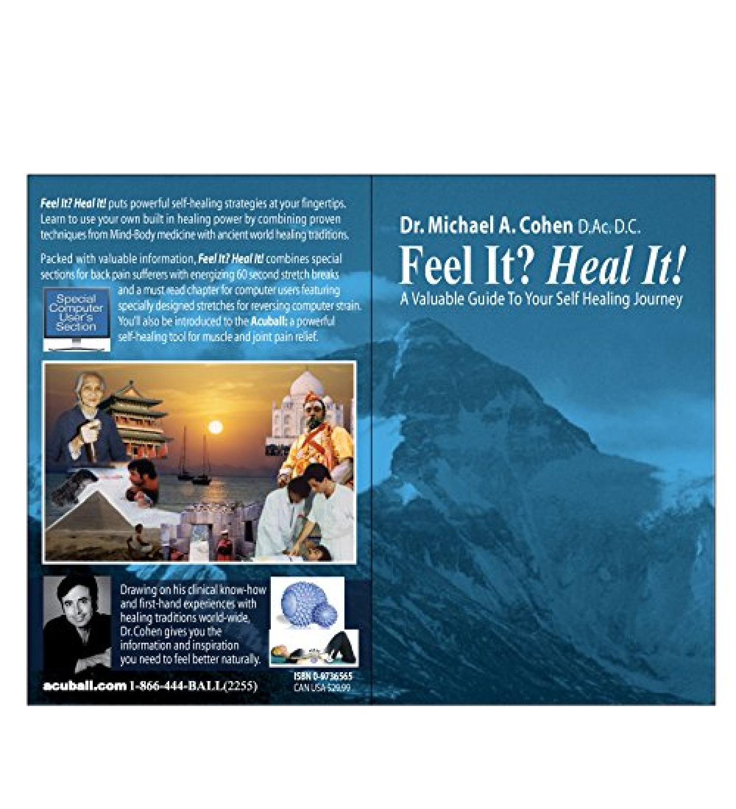 Dr. Cohen's Acuball: Your Self-Healing Journey Guide - Buy Online on GoSupps.com