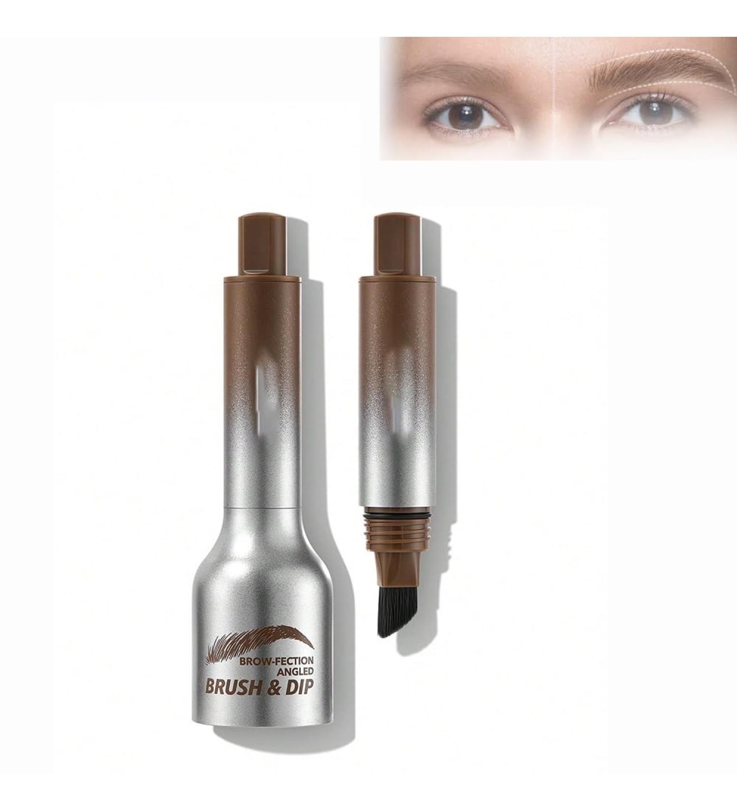 Shop Supreme Eyebrow Brush Set - Waterproof Brow Pen Eyebrow Pencil & Dip-Chocolate | International Shipping Available - Buy Online on GoSupps.com