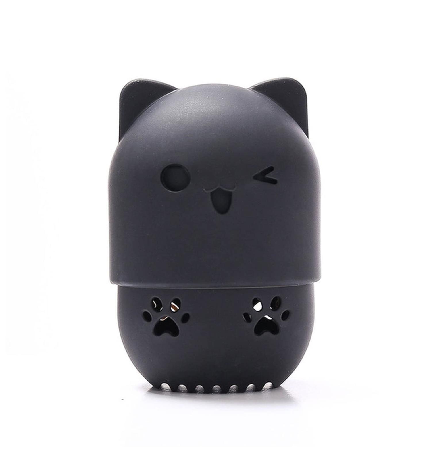 Makeup Sponge Portable Sponge Puff Drying Cleaner Stand Box Soft Silicone Foundation Makeup Brush Sponge Cleaning Tool Cosmetic Puff Holder Makeup Sponge Holder(6) - Buy Online on GoSupps.com
