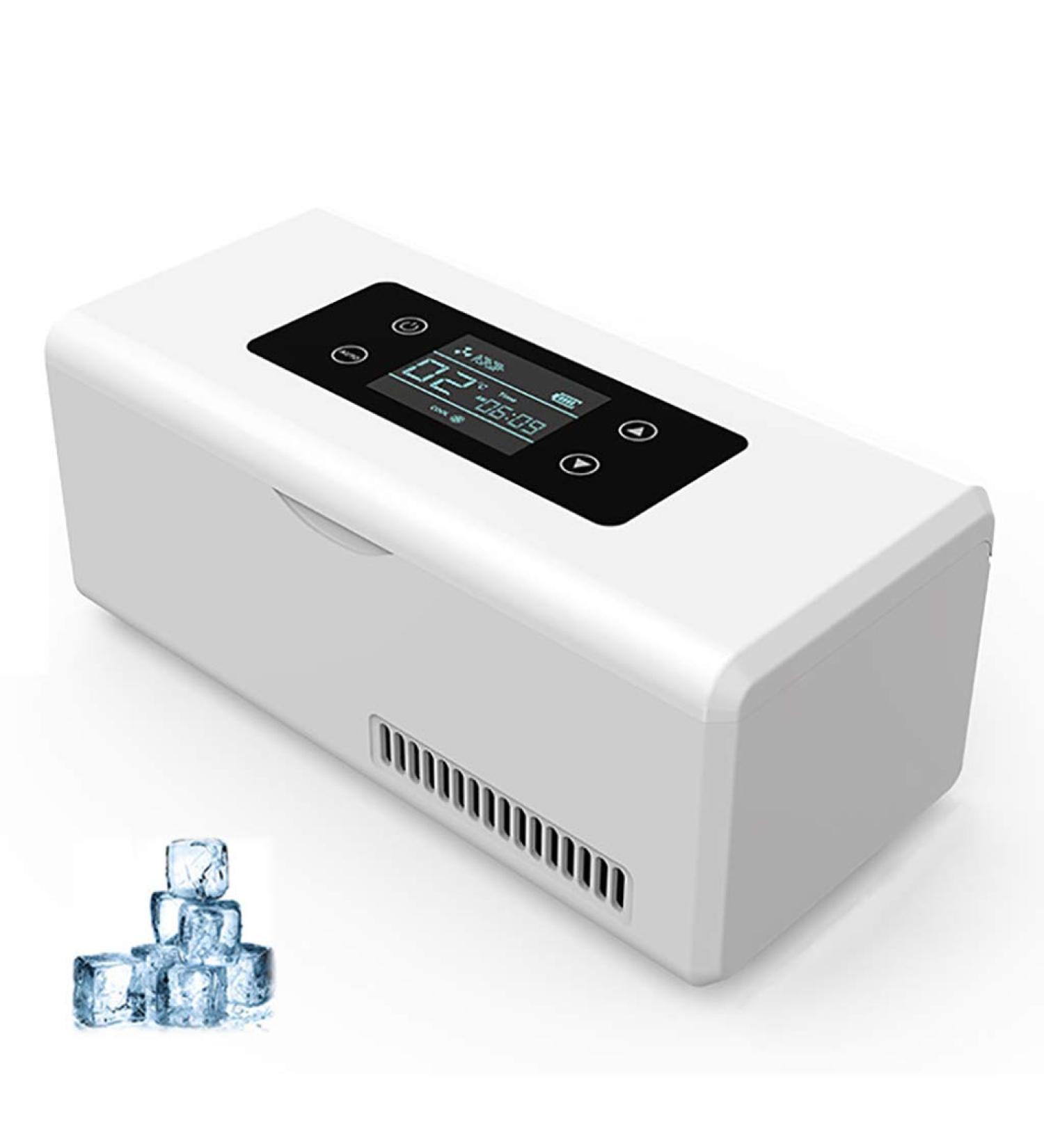RZM Mini Fridge Insulin Cooler Travel Case 2-8 Degree Portable Insulin Medical Refrigerator for Car/Travel/Home - Refrigeration Space: 175 60 26mm - Buy Online on GoSupps.com