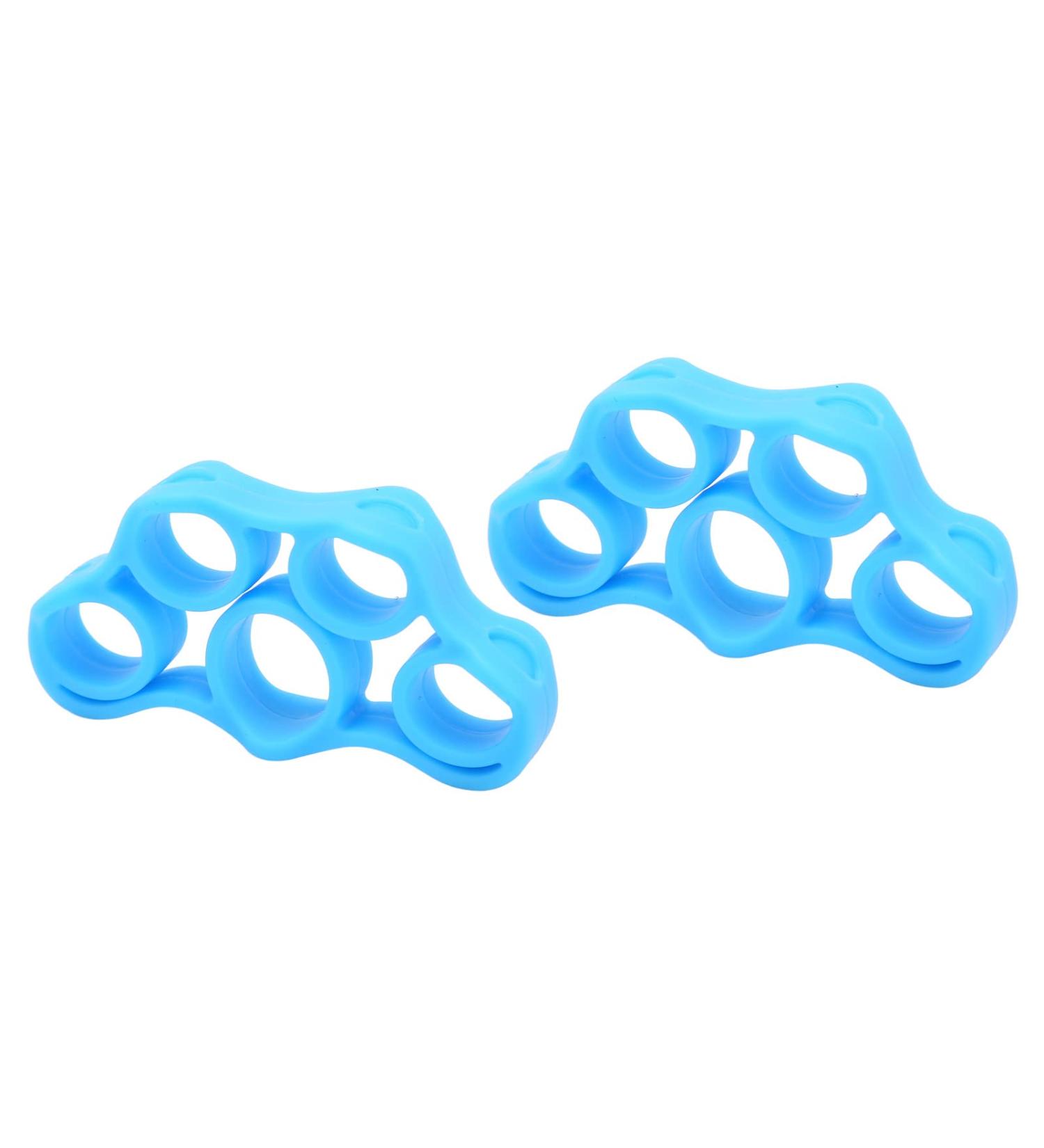 Finger Strength Trainer 2pcs Portable Environmentally Friendly Finger Movement Enhance Finger Grip Finger Strengthener for Recovery for Elderly Light Blue 6.6lb - Buy Online on GoSupps.com