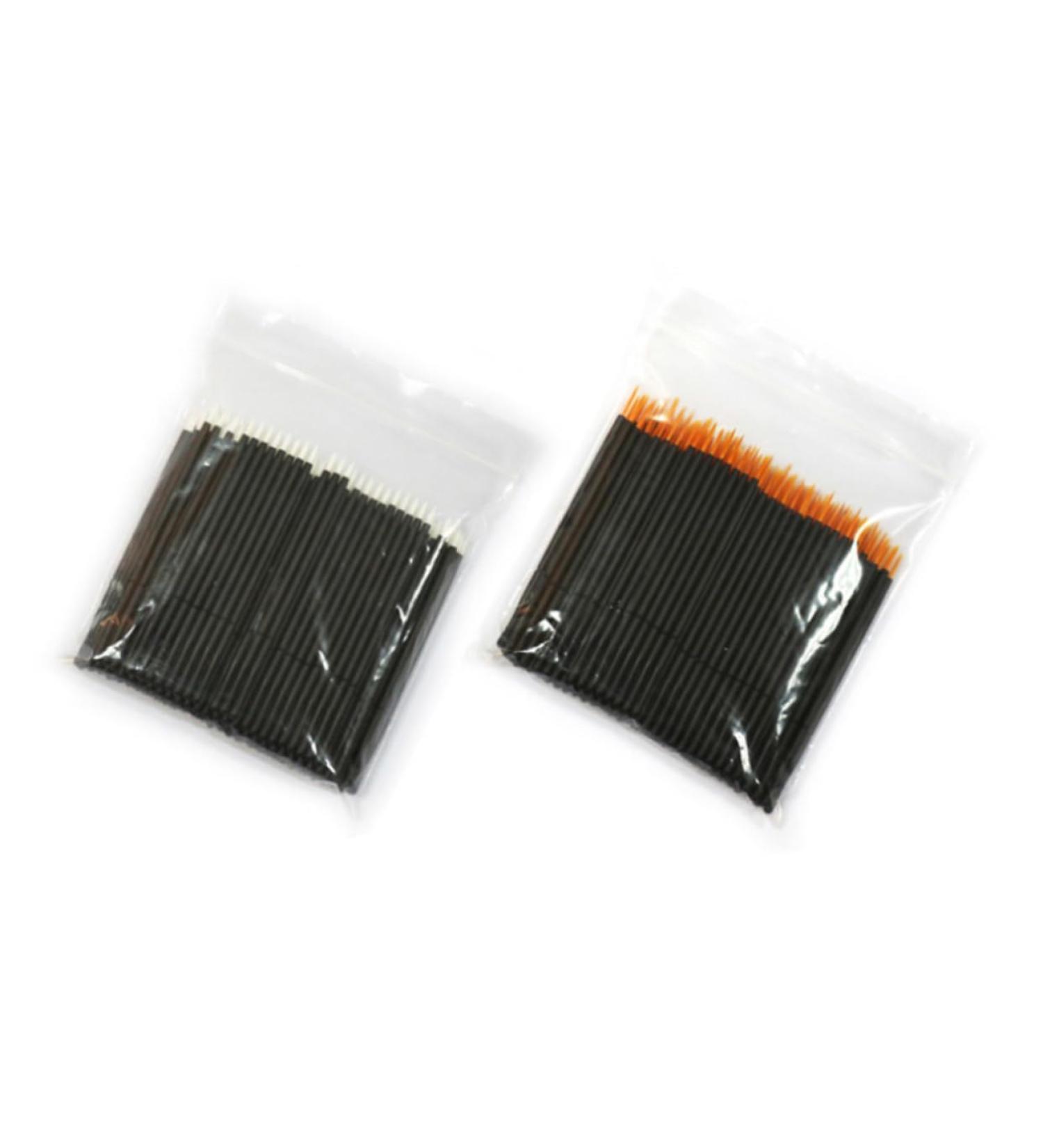 DOITOOL 100pcs Disposable Makeup Tools White Eye Makeup Tools Liquid Eyeliner Eye Shadow Brush Make up 10*0.5cm As Shown - Buy Online on GoSupps.com