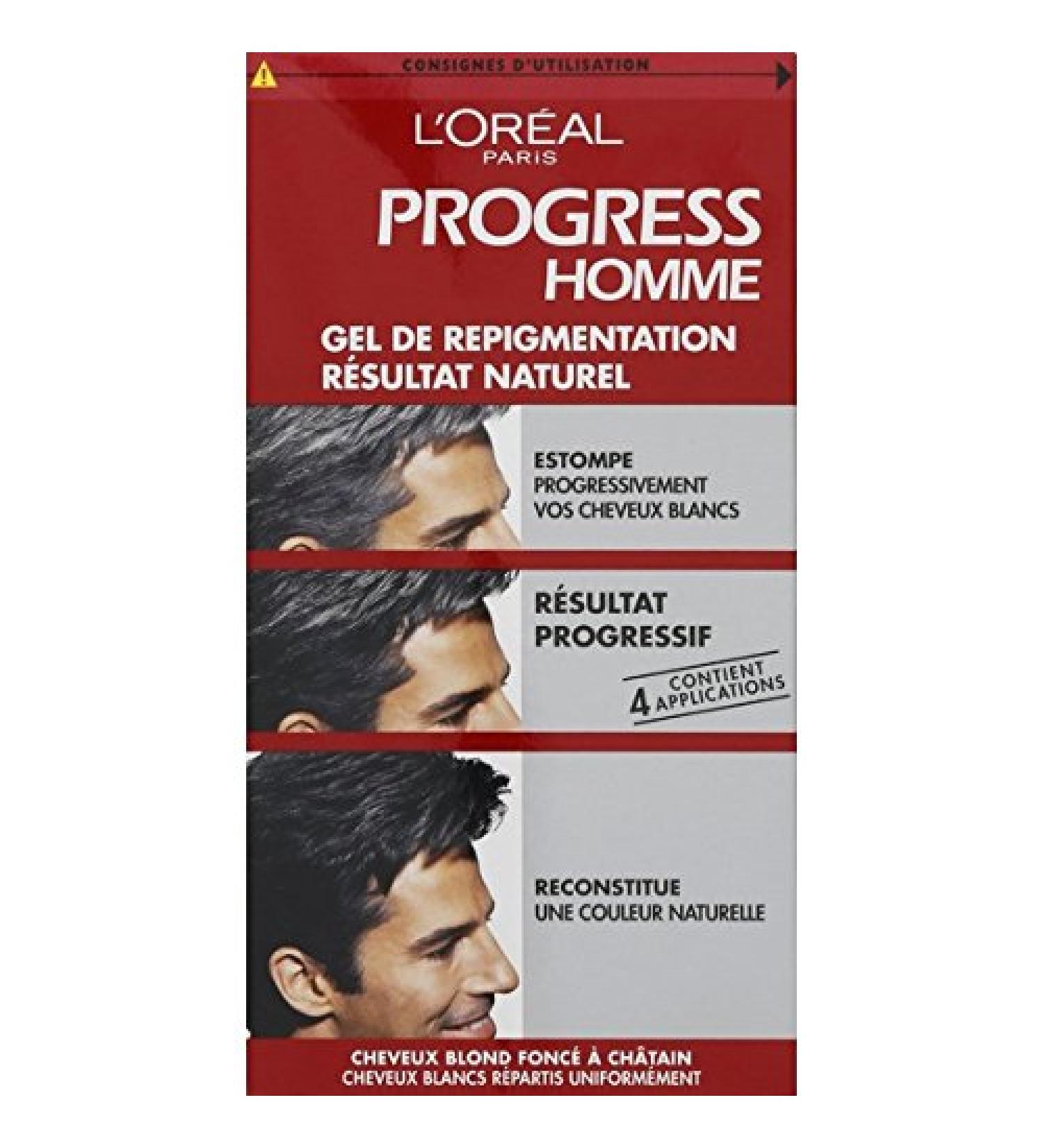 L'Or al Paris - Progress Homme - Progress Homme Natural Repigmentation Gel - Unit - Unit Price Within 3 Days - Buy Online on GoSupps.com