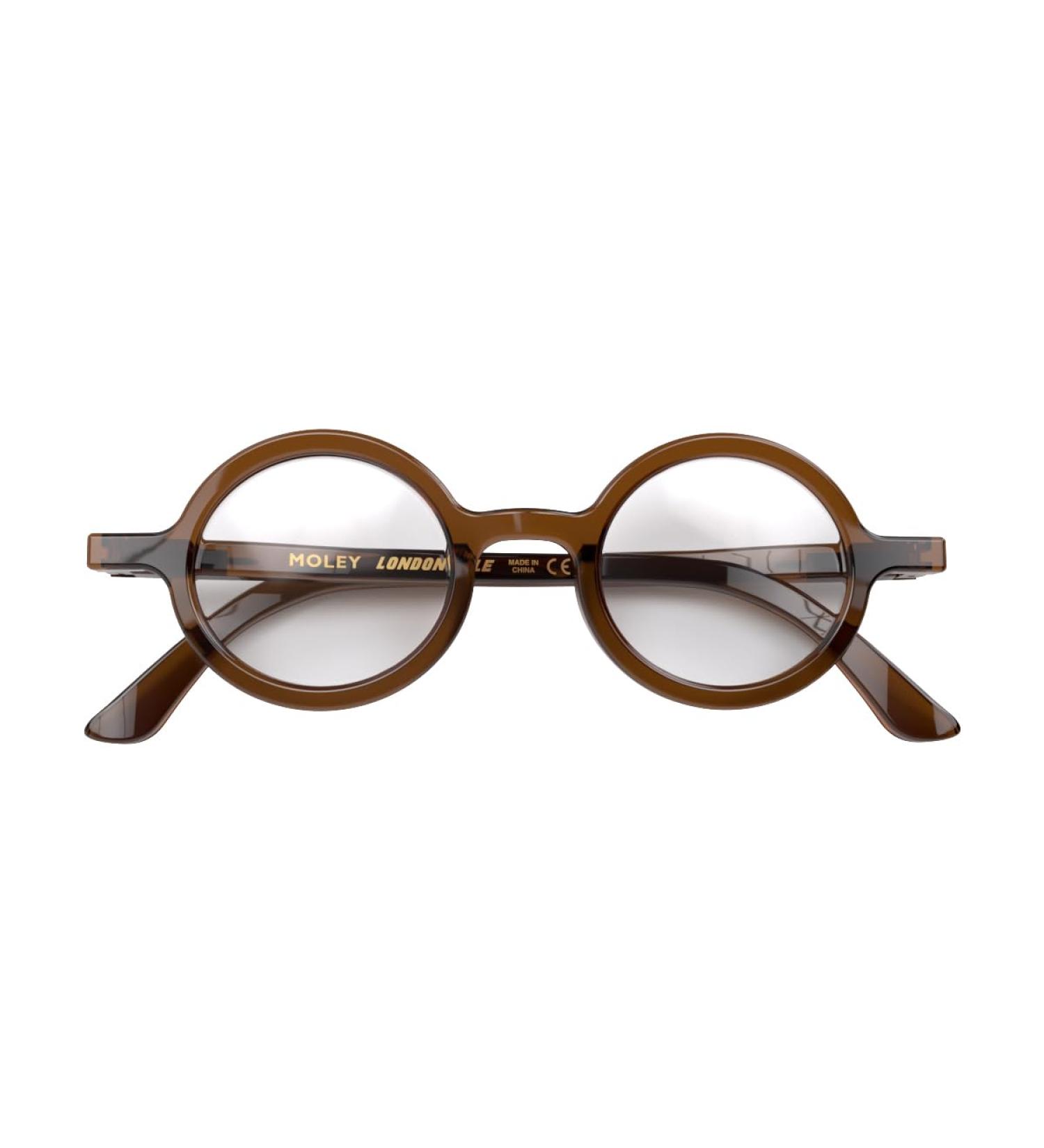 Buy Stylish London Mole Reading Glasses | Unisex Round Glasses with Spring Hinges | Cool & Trendy 2.5x Magnification - Buy Online on GoSupps.com