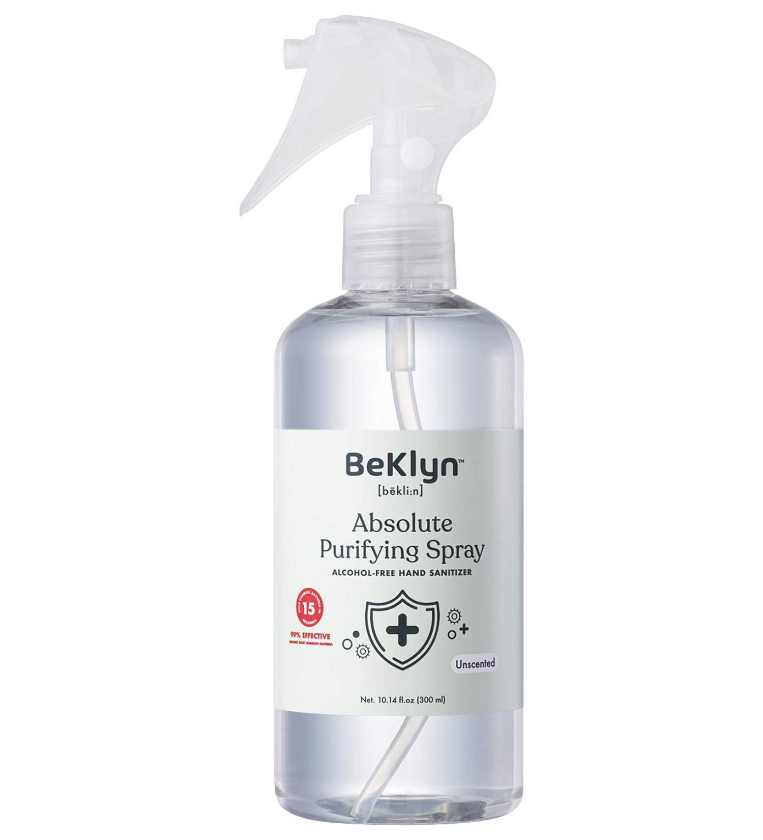 BeKLYN Alcohol-Free Hand Sanitizer Spray - 10.14 fl oz (300 ml) | Absolute Purifying Formula - Buy Online on GoSupps.com