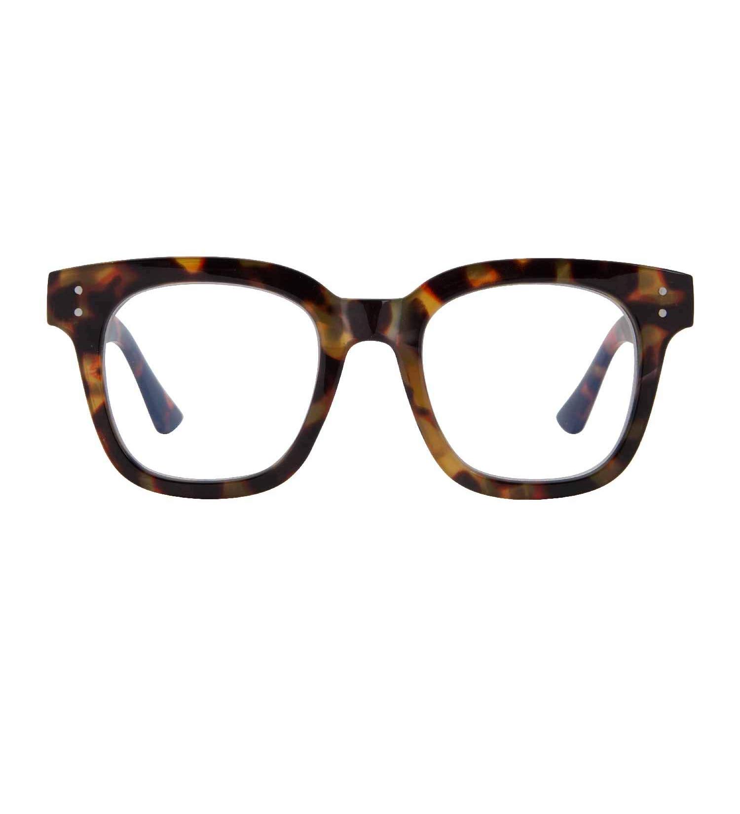 Madison Avenue Women Blue Light Glasses | Oversize Tortoiseshell Computer Eyeglasses - Buy Online on GoSupps.com