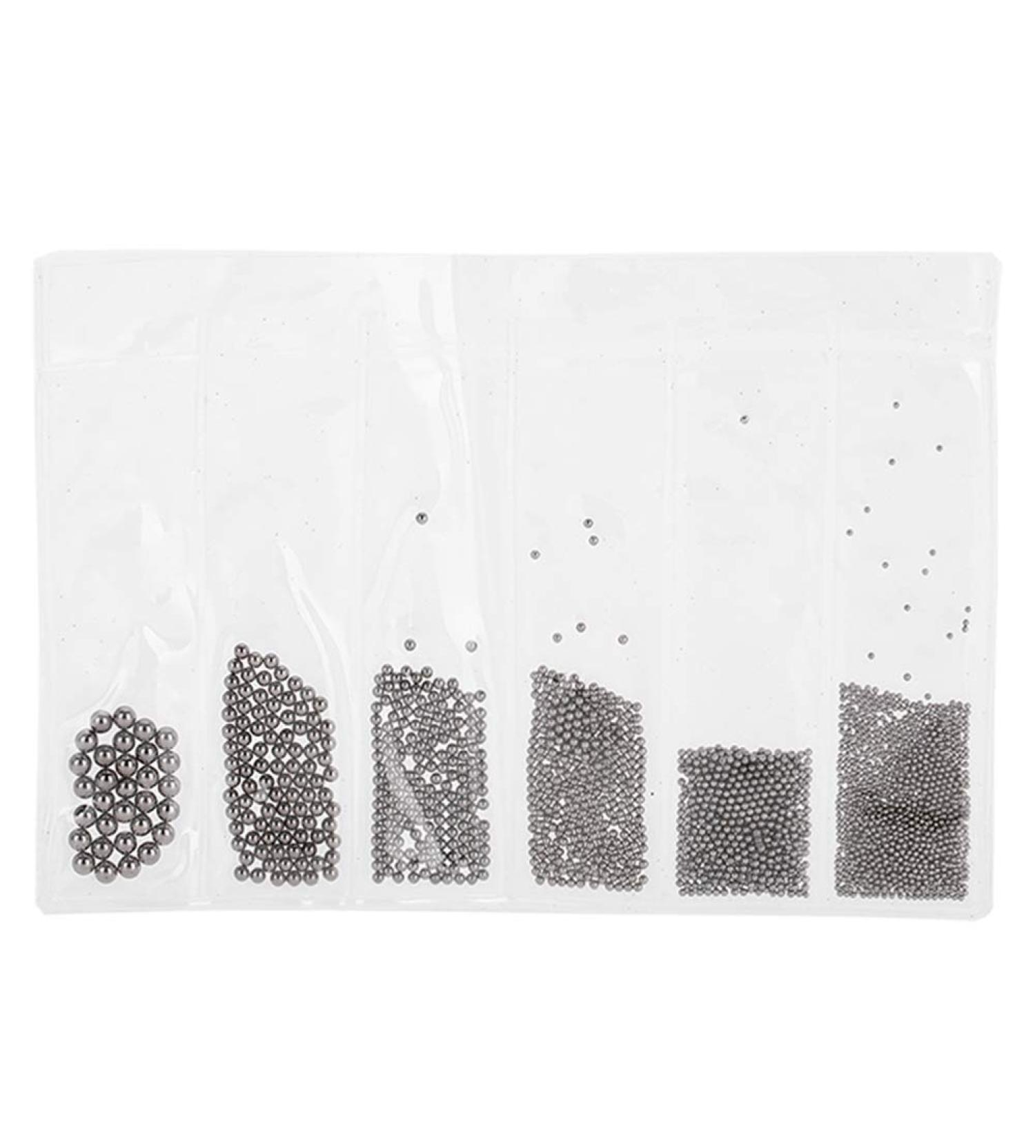 Nail Art Decorations - 0.5mm-3.0mm Steel Ball Manicure Accessories for Stunning Nail Designs | International Shipping Available - Buy Online on GoSupps.com