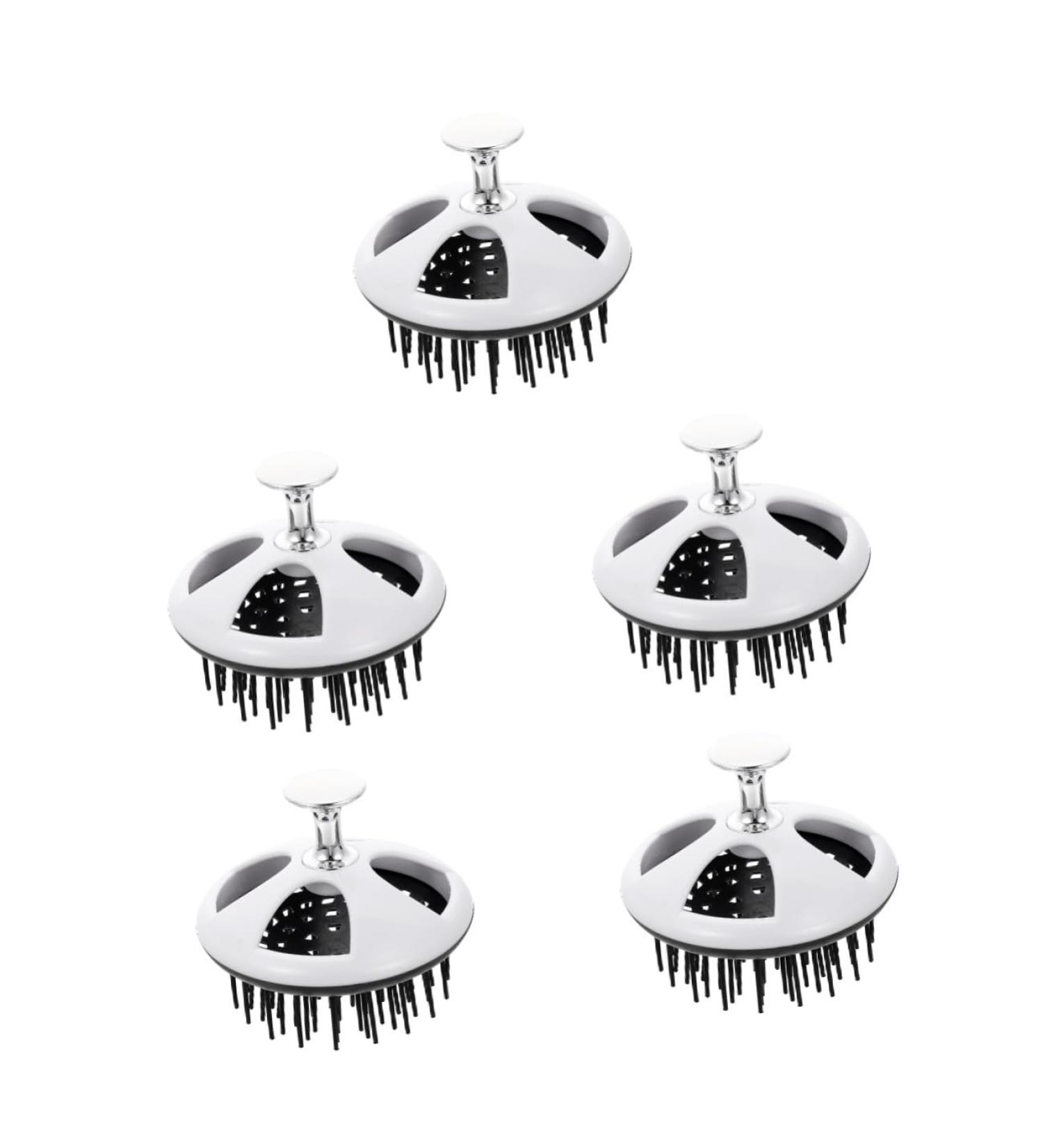 Buy Tovinanna 5-in-1 Shampoo Comb & Massage Brush | Universal Scalp Brush for Daily Use - Perfect for Hotels | Durable Silicone & PP Accessories - Buy Online on GoSupps.com