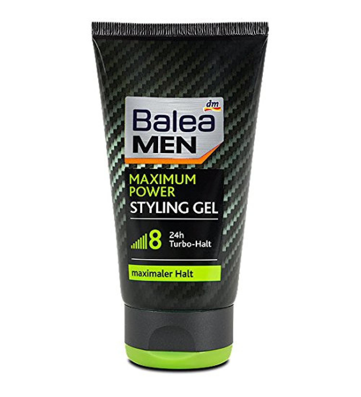 Whale Balea Men Maximum Power Styling Gel 2pack 2 x 150 ml - Buy Online on GoSupps.com