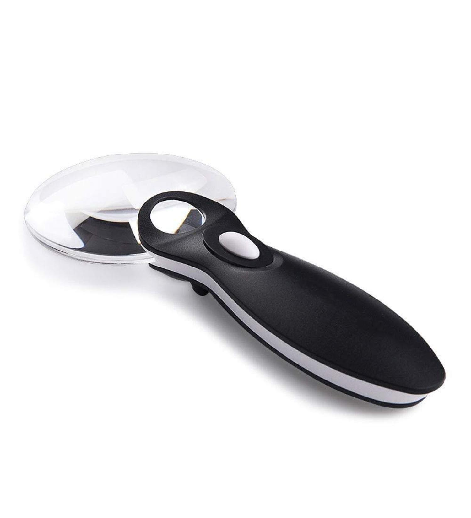 Magnifying Glasses Educational Hobby Magnifiers Handheld Magnifying Glass with Light 20 Times Hd Old Reading Extended Child Convenient High Magnification Magnifying Glass Comfortable Anniversary - Buy Online on GoSupps.com