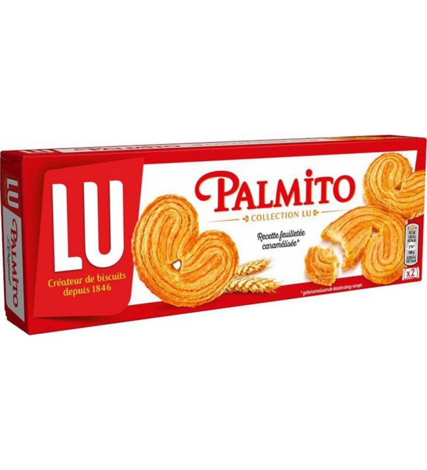 LU Palmito Collection LU Caramelized Puff Pastry Recipe 100g (pack of 6)