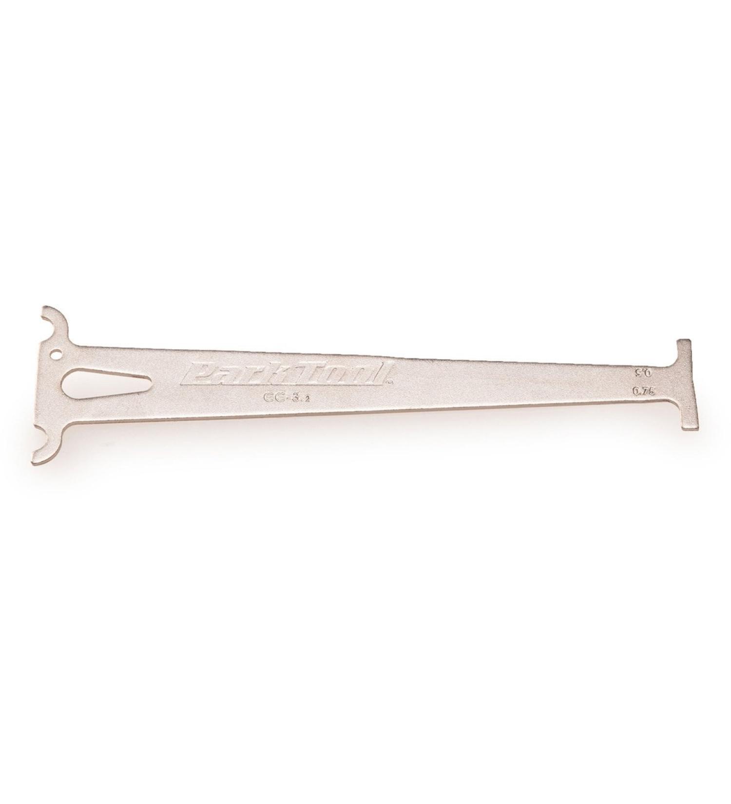 Park Tool CC-3.2 Chain Wear Indicator Tool 1 Silver