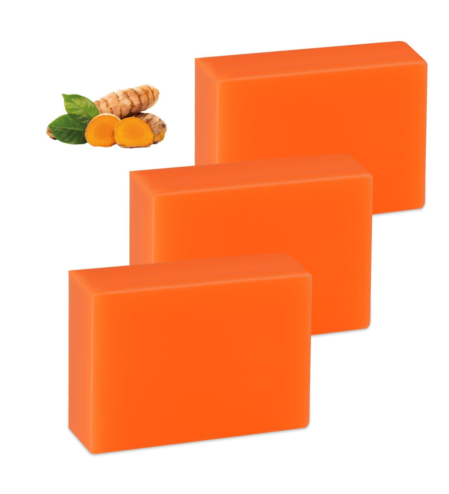  LOPHE Kojic Acid Soap 3 x 100g Kojic Acid Soap with Turmeric anti-dark spot soap for face and body moisturizing evens skin tone - Buy Online on GoSupps.com