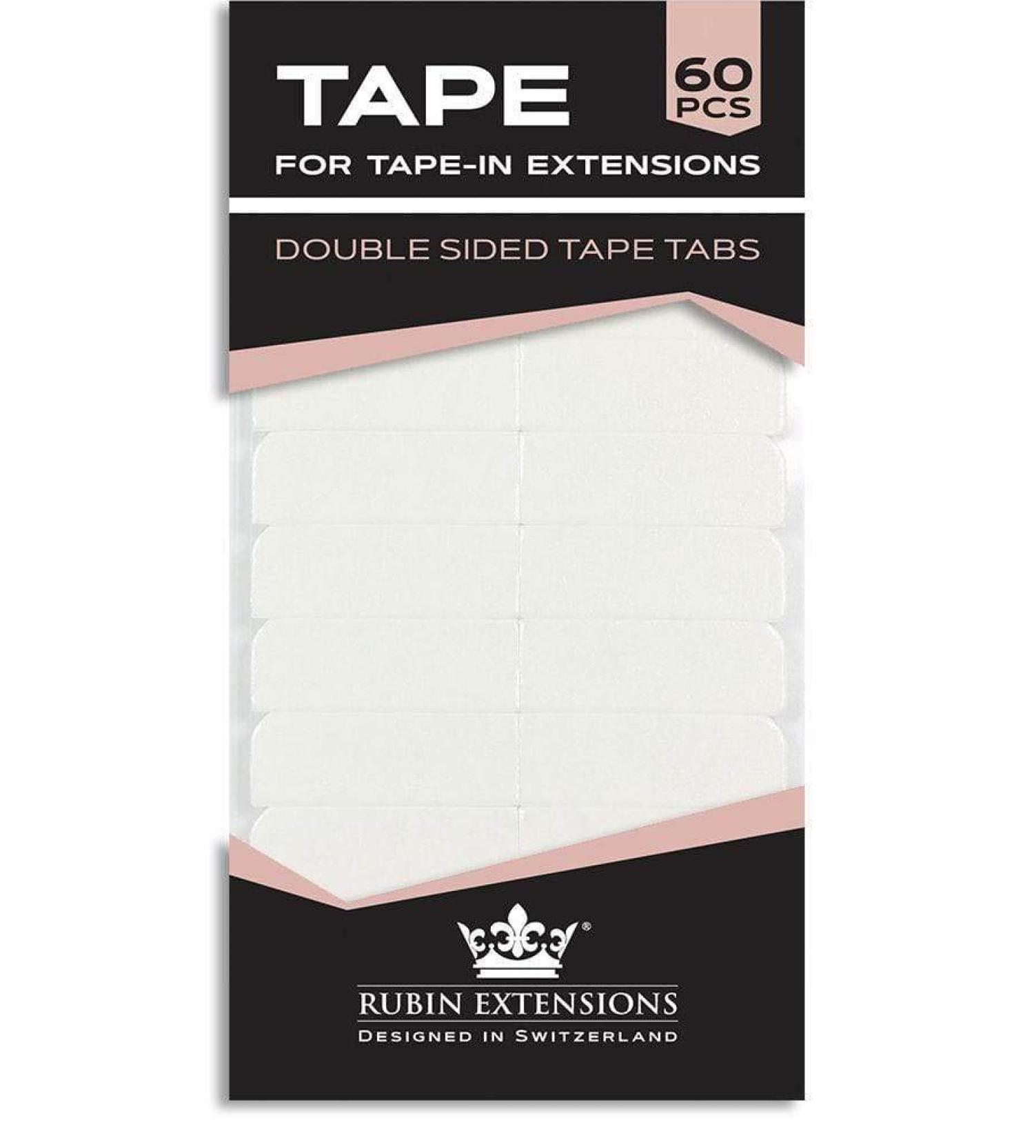 Rubin Extensions Double Sided Adhesive Tape - Extra Strong | 4cm Wide x 0.8cm High | Wig Glue for Tape in Hair Extensions - Buy Online on GoSupps.com