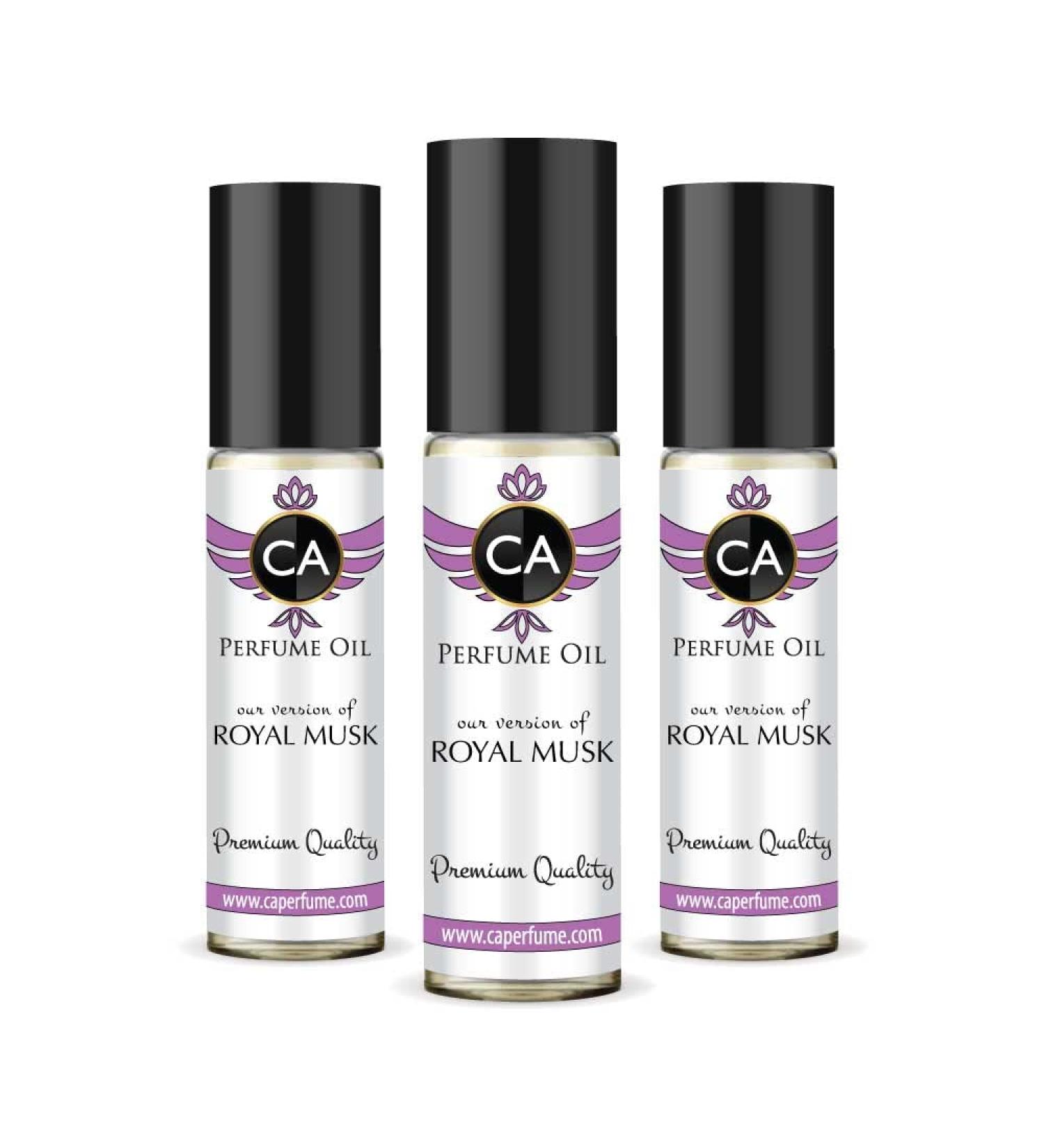 CA Perfume Impression of Emra Royal Musk For Women & Men Replica Fragrance Body Oil Dupes Alcohol-Free Essential Aromatherapy Sample Travel Size Concentrated Long Lasting Attar Roll-On 0.3 Fl Oz-X3 - Buy Online on GoSupps.com