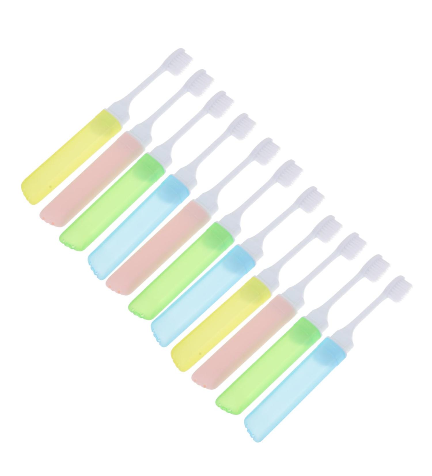 Healvian 12th Trip Portable Soft Toothbrush - Organic Travel Toothbrushes & Tongue Cleaners for Kids & Adults - Buy Online on GoSupps.com