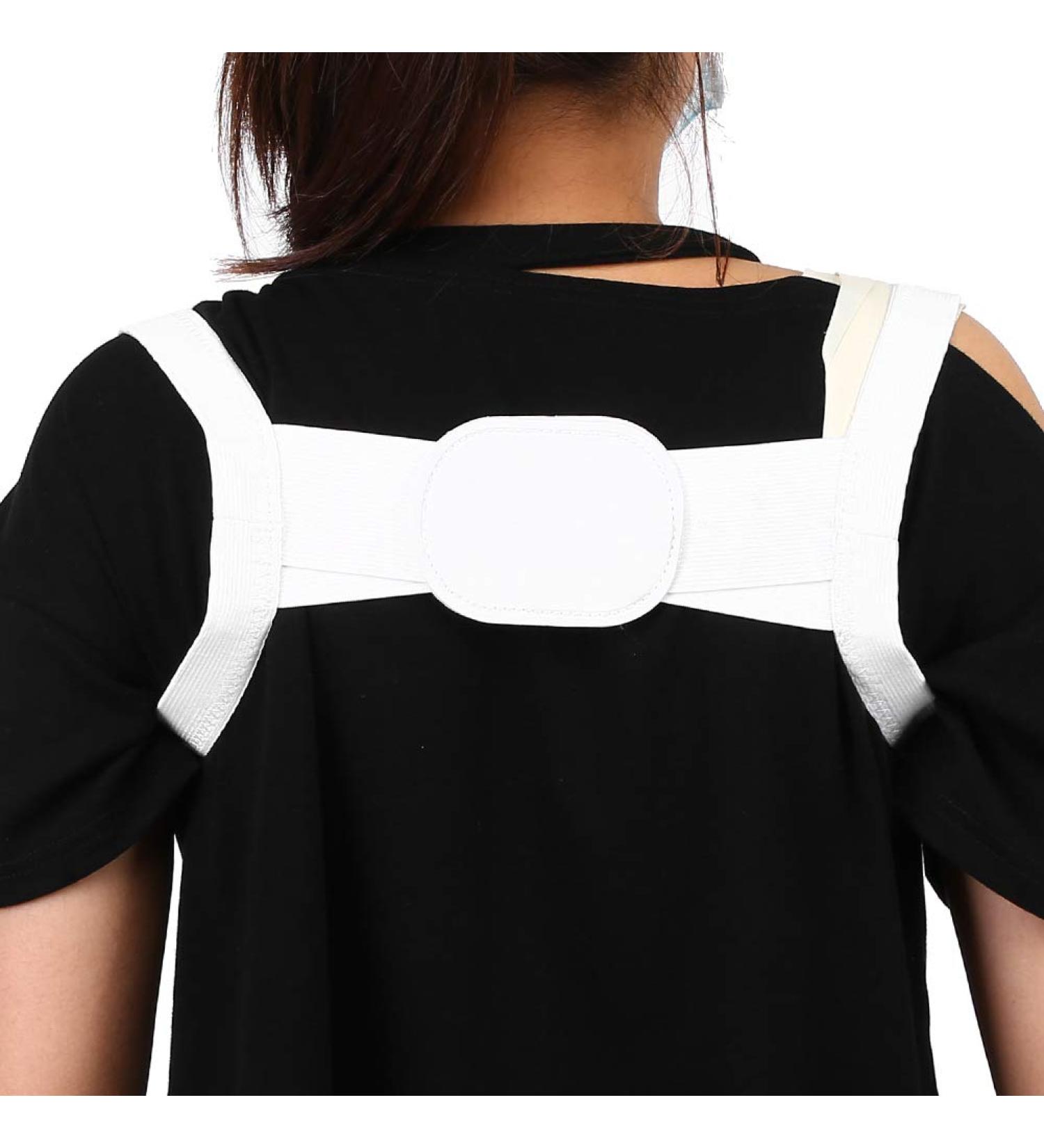 Buy Posture Corrector for Men & Women - Adjustable Back Support Brace for Lumbar & Shoulder Pain Relief - Buy Online on GoSupps.com