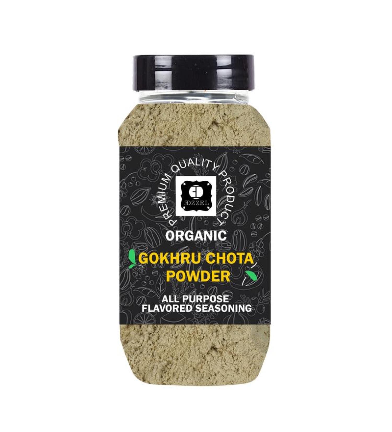  EDZZEL EDZZEL Gokhru Natural Chota Powder 56.69 g (pack of 1) - Buy Online on GoSupps.com