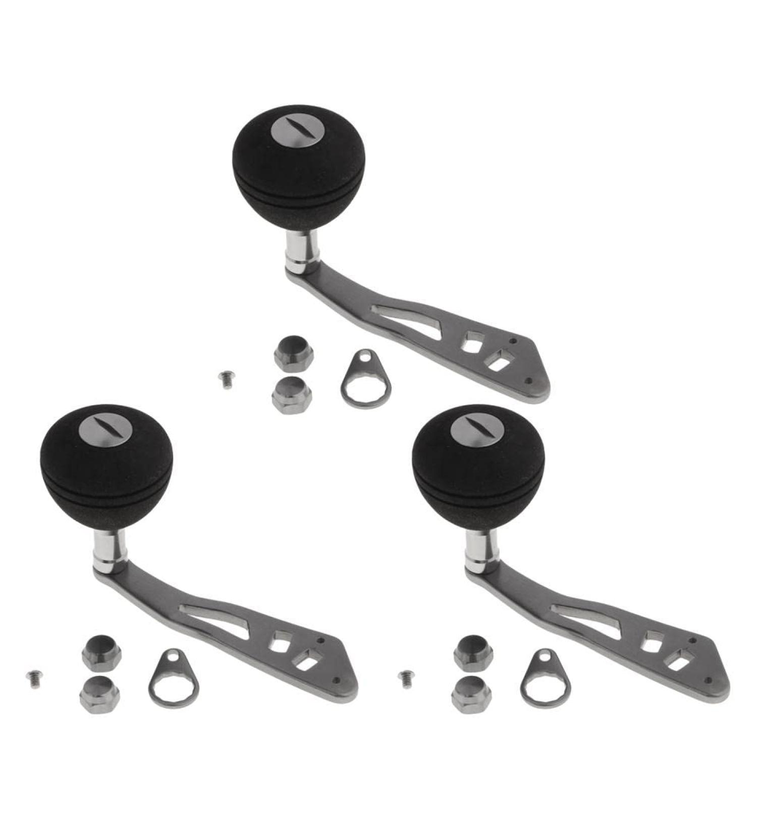 3-Piece Power Single Fishing Reel Handle Knob Set | Non-Slip Replacement Handle Grips - Buy Online on GoSupps.com