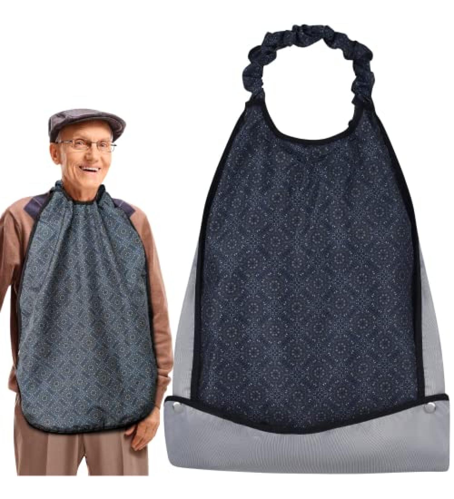 Adjustable Adult Bibs with Pinch & Slide Closure - No Snaps Needed | Fitzgerald - Buy Online on GoSupps.com