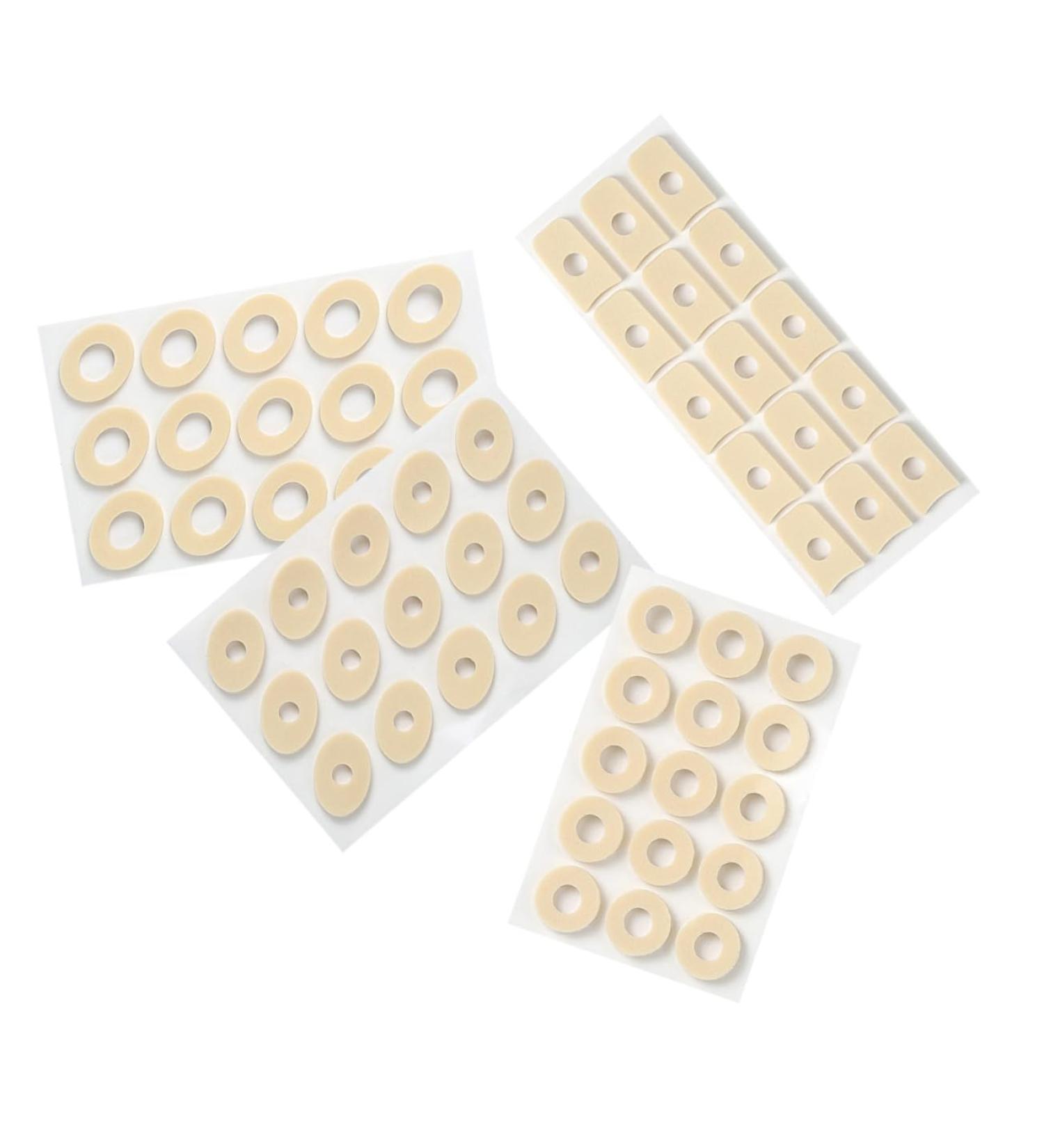 Healeved 4sheets Latex Corn Stickers Corn Cushions Toe Pads Toe Corn Remover Toe Feet Pads Corn Protector Pad Bulk Stickers Foot Corn Pad Care Latex Sponge Protective Agent - Buy Online on GoSupps.com