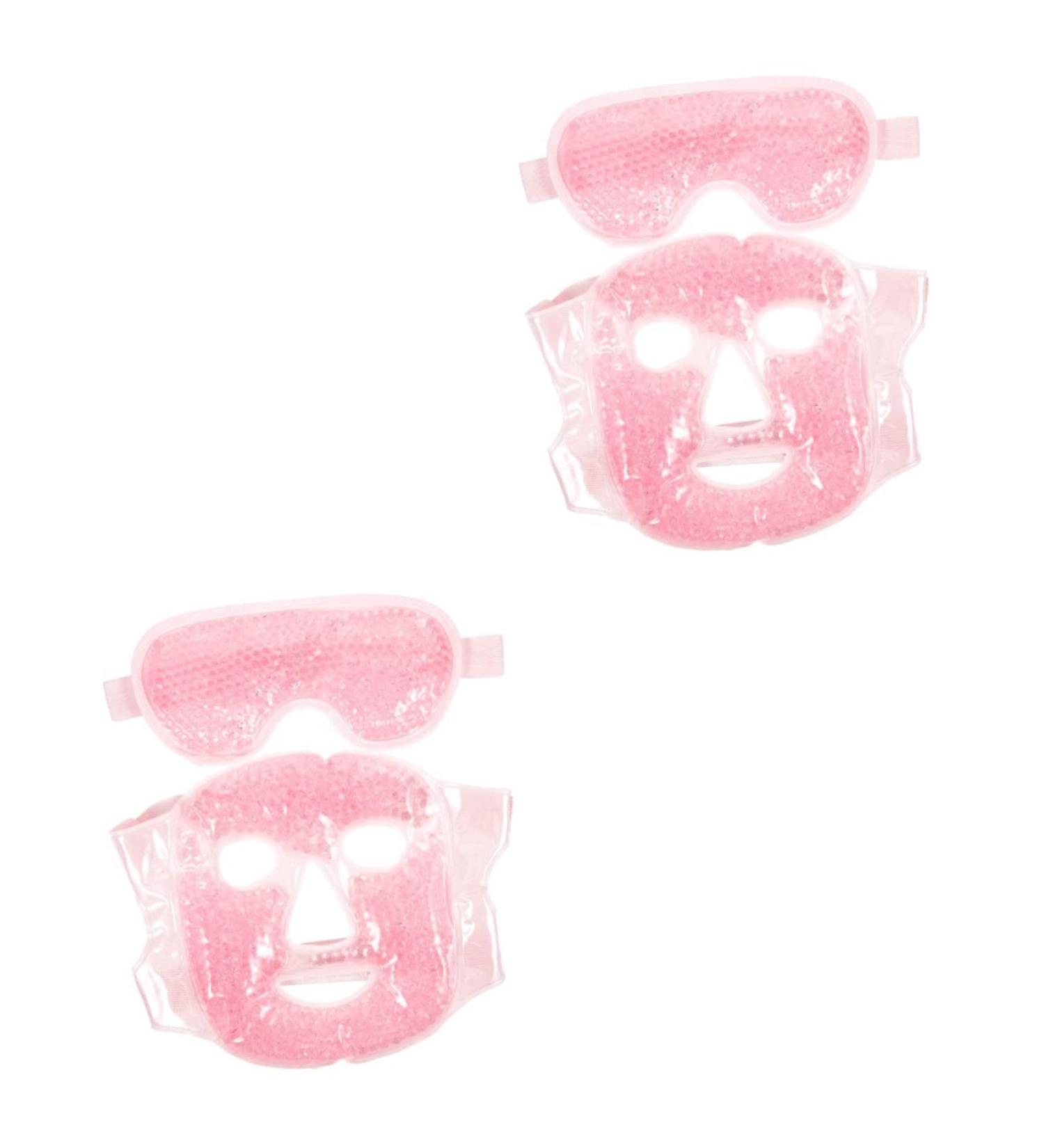 Yardwe 2 Sets Beauty Sleeping Ice Compress Sleeping Eye Gel for Eye Cold Reusable Gel Eye Eye Gel Ice Cool Pink - Buy Online on GoSupps.com