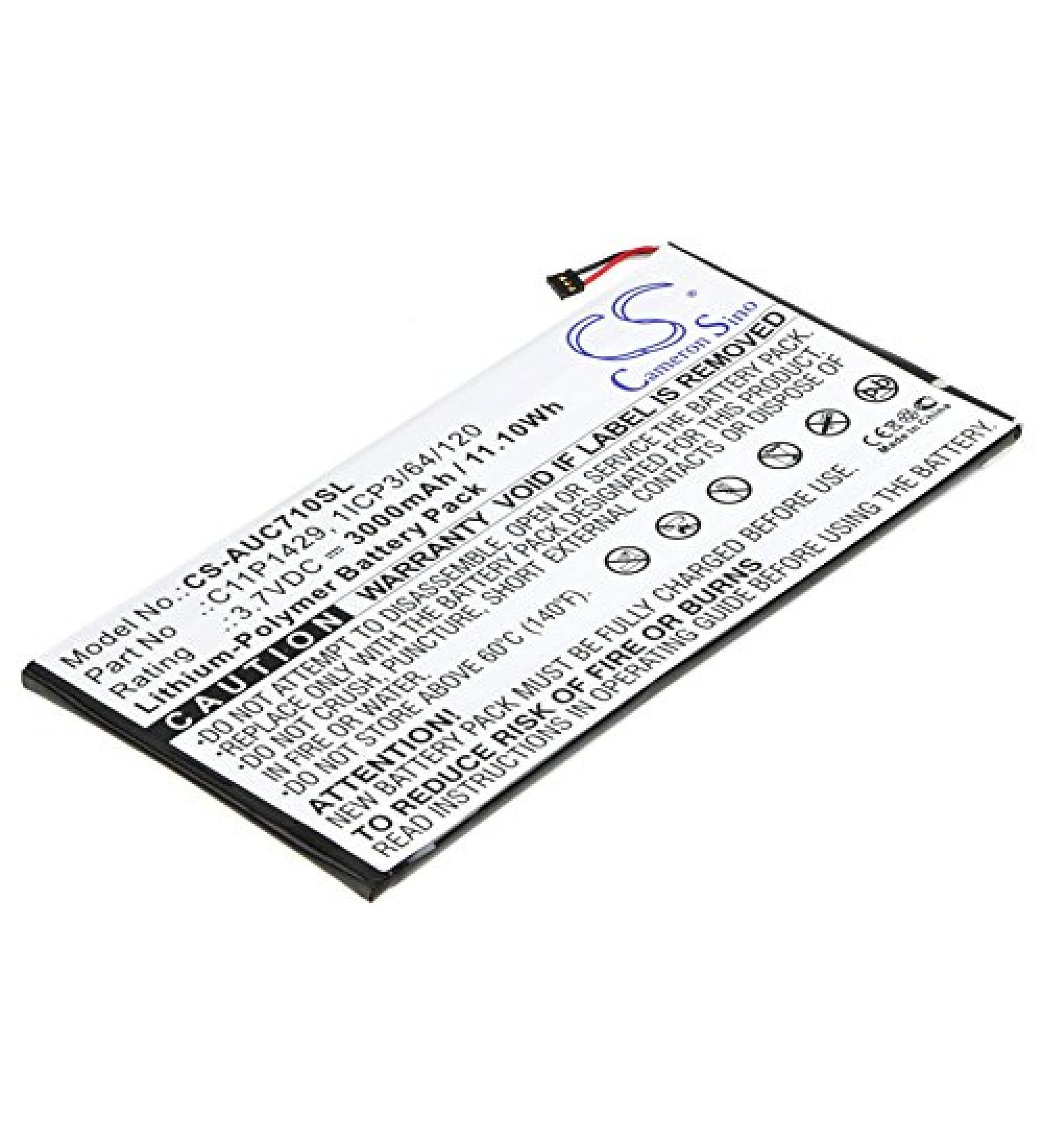 Buy 3000mAh Battery Compatible with ZenPad Z170C | C11P1429 C11PK9H | International Shipping - Buy Online on GoSupps.com