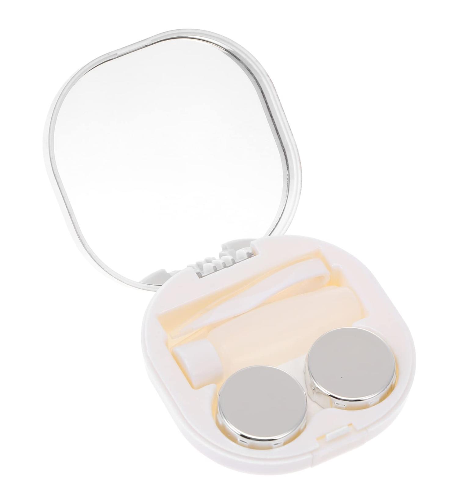 Artibetter Contact Lenses Set - Strass Contact Lenses Suitcase with Mirror Holder Box Bottle & Tweezers | International Shipping Available - Buy Online on GoSupps.com