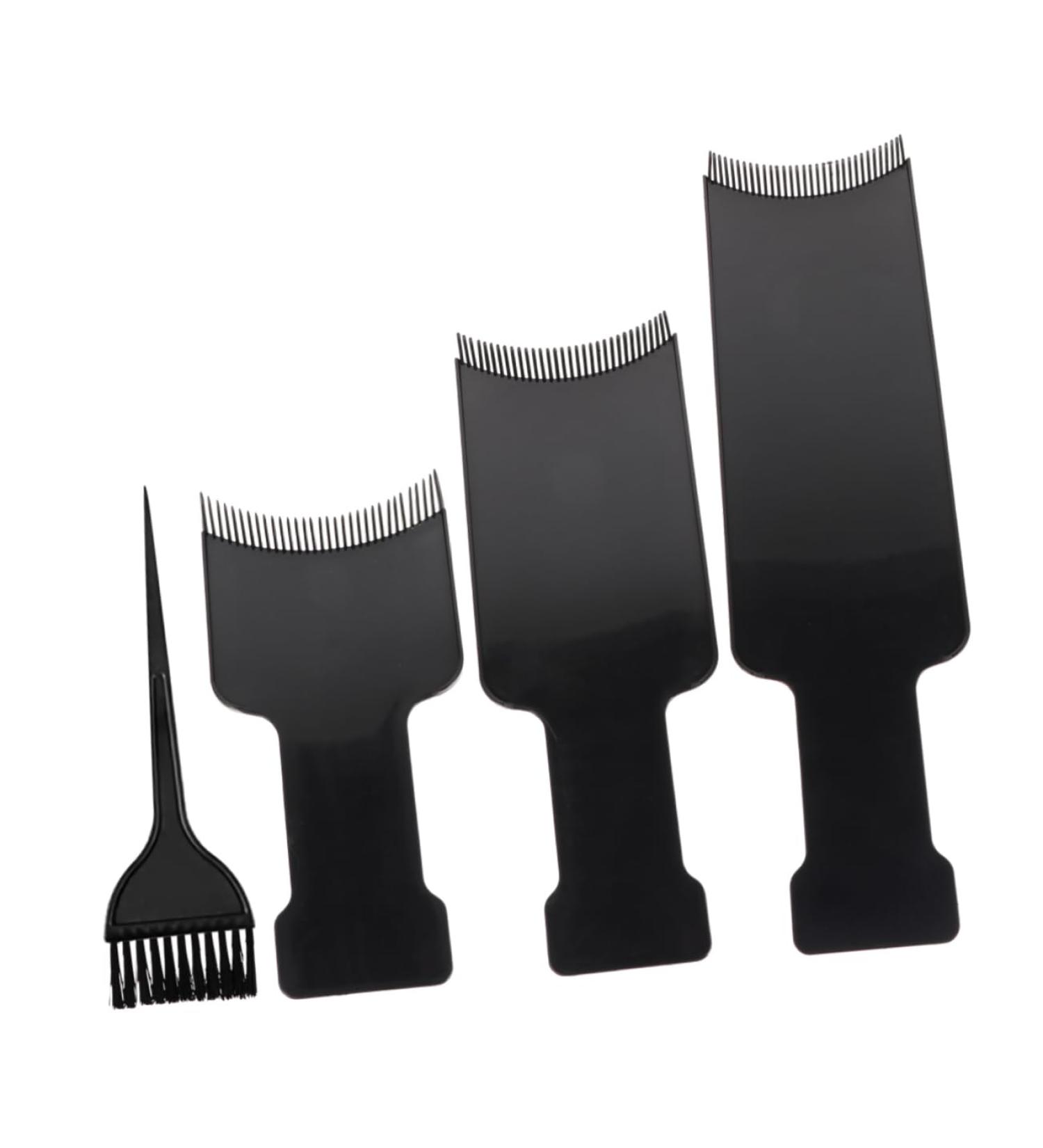 FRCOLOR 12 Piece Hair Dye Tool Balayage Brush Hair Dye Set Hair Dye Brush Black Gloves Hair Dye Set Highlighting Board Lightening Hair Colour Brush - Buy Online on GoSupps.com