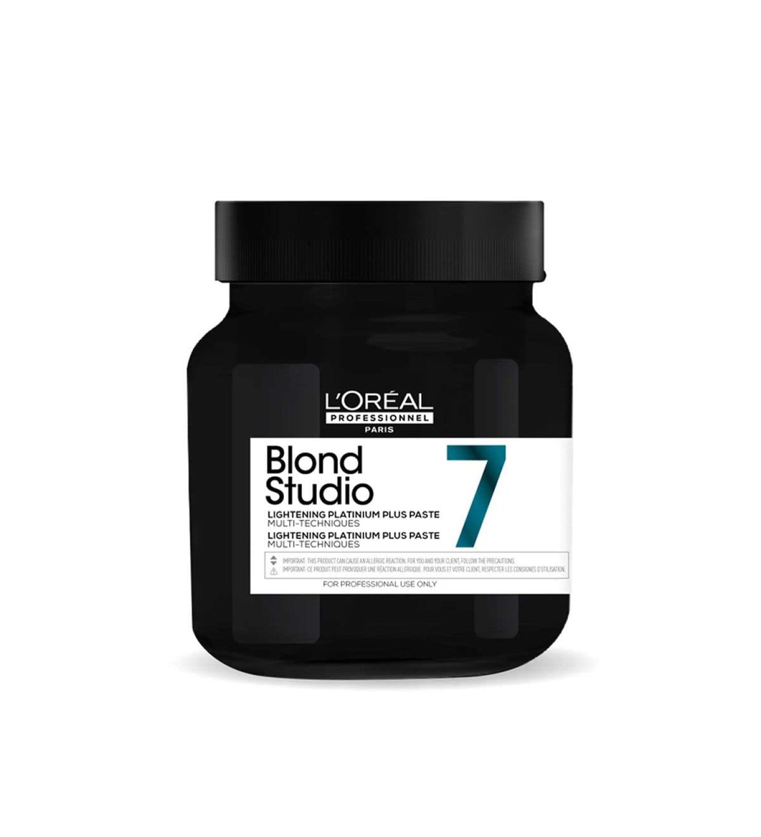 L'Oreal Blond Studio Platinium Plus Lightening Paste 500 g - Buy Online on GoSupps.com