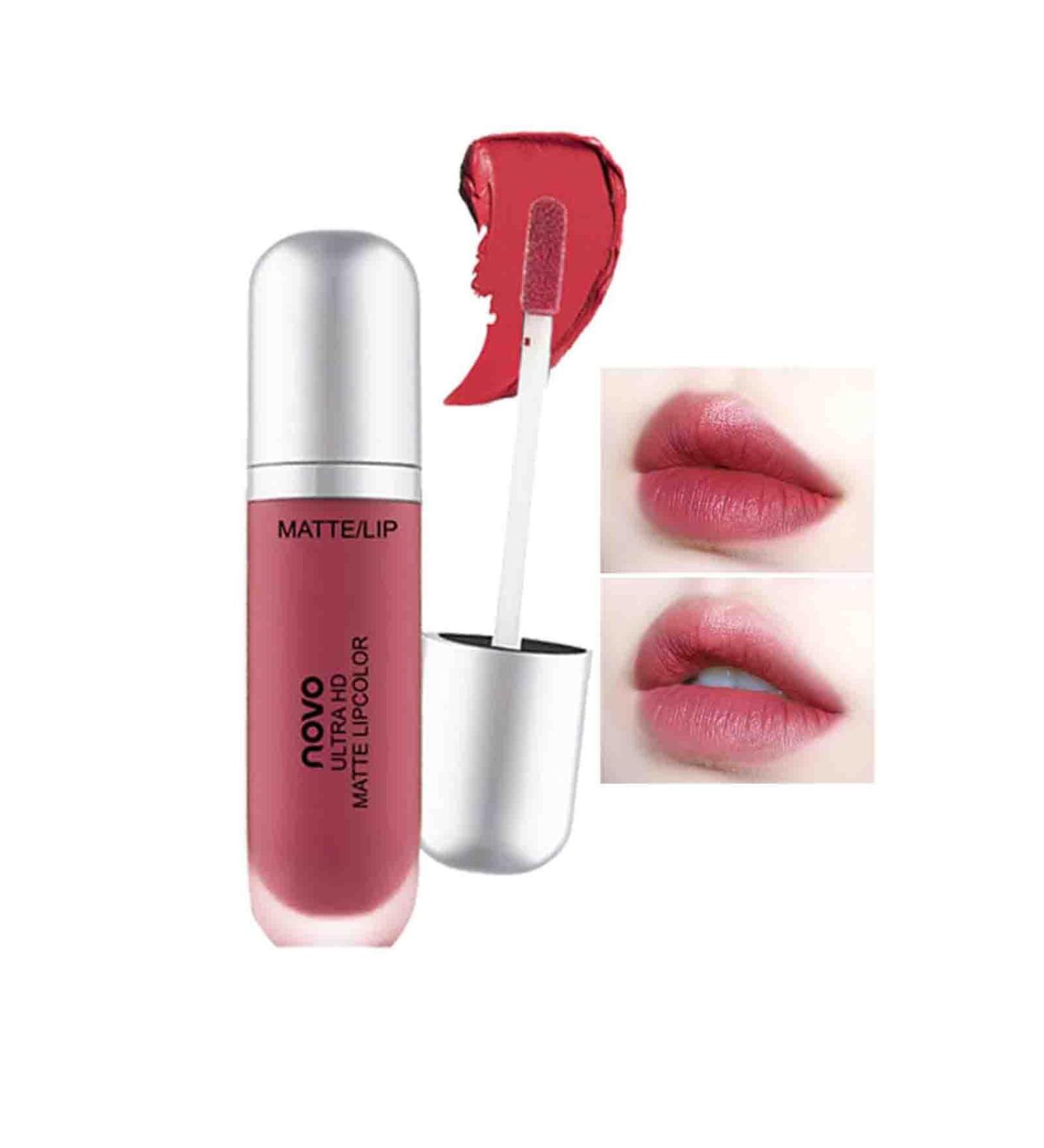  TANOOS Creamy Ice Cream Velvet Lip Glaze Creamy Ice Cream Velvet Lip Waterproof and Moisturizing Lip Gloss Long Lasting And Waterproof Lip Gloss Lipstick - Buy Online on GoSupps.com