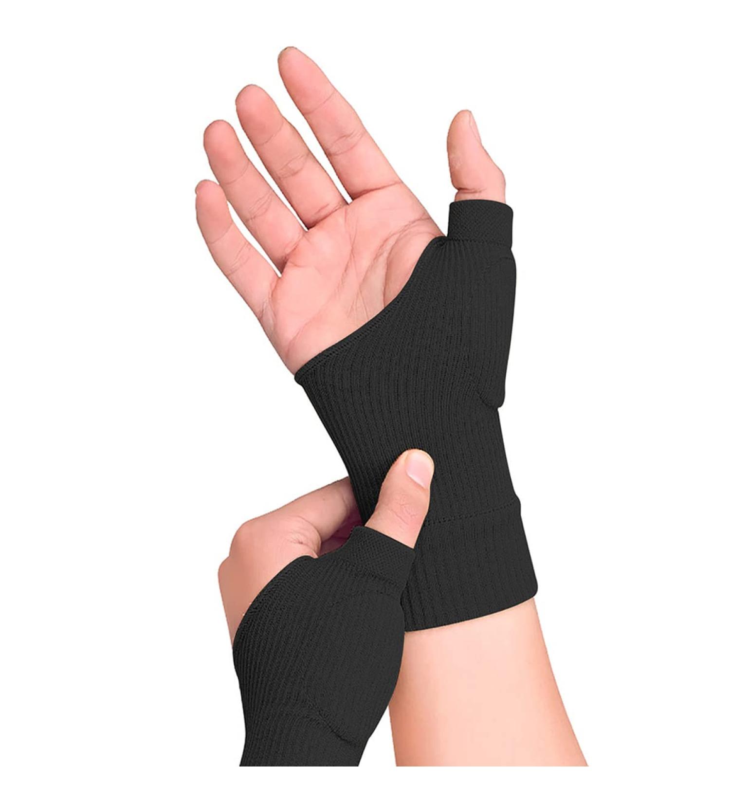 Therapy Arthritis Compression Gloves - Fingerless Gel Gloves for Carpal Tunnel Relief | Pain Relief for Hand Wrist & Joints - Buy Online on GoSupps.com