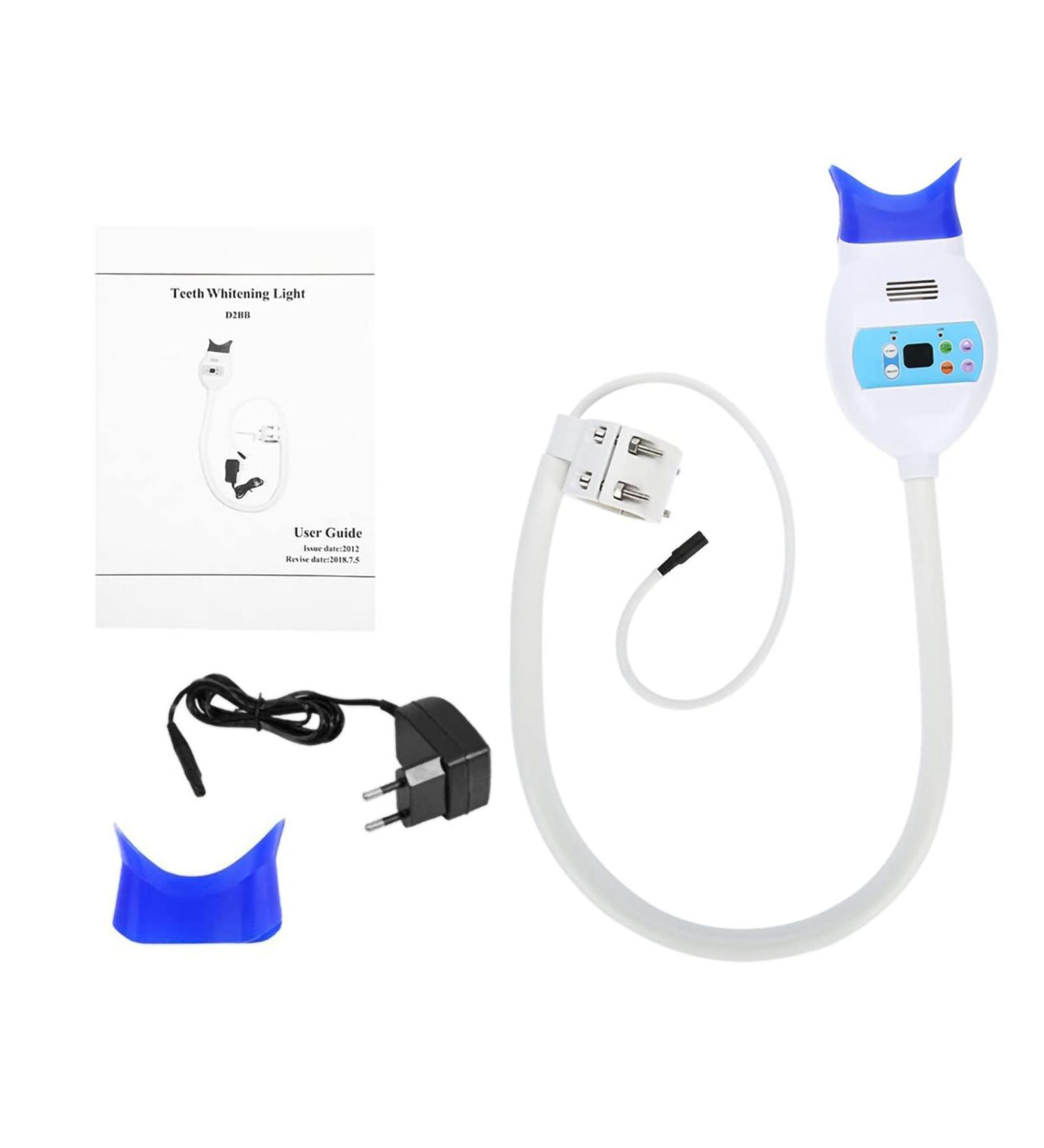 NSXAYIWE Teeth Whitening Device - LED Bleaching Light with Timer | Efficient Teeth Whitening Accelerator (EU) - Buy Online on GoSupps.com
